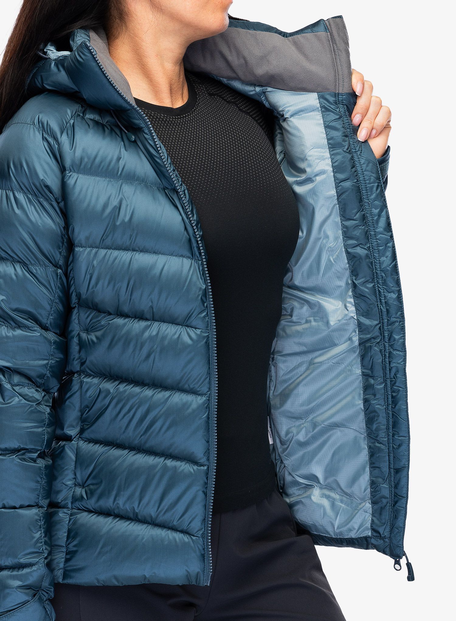 Dámská péřová bunda Rab Axion Pro Jacket - orion blue