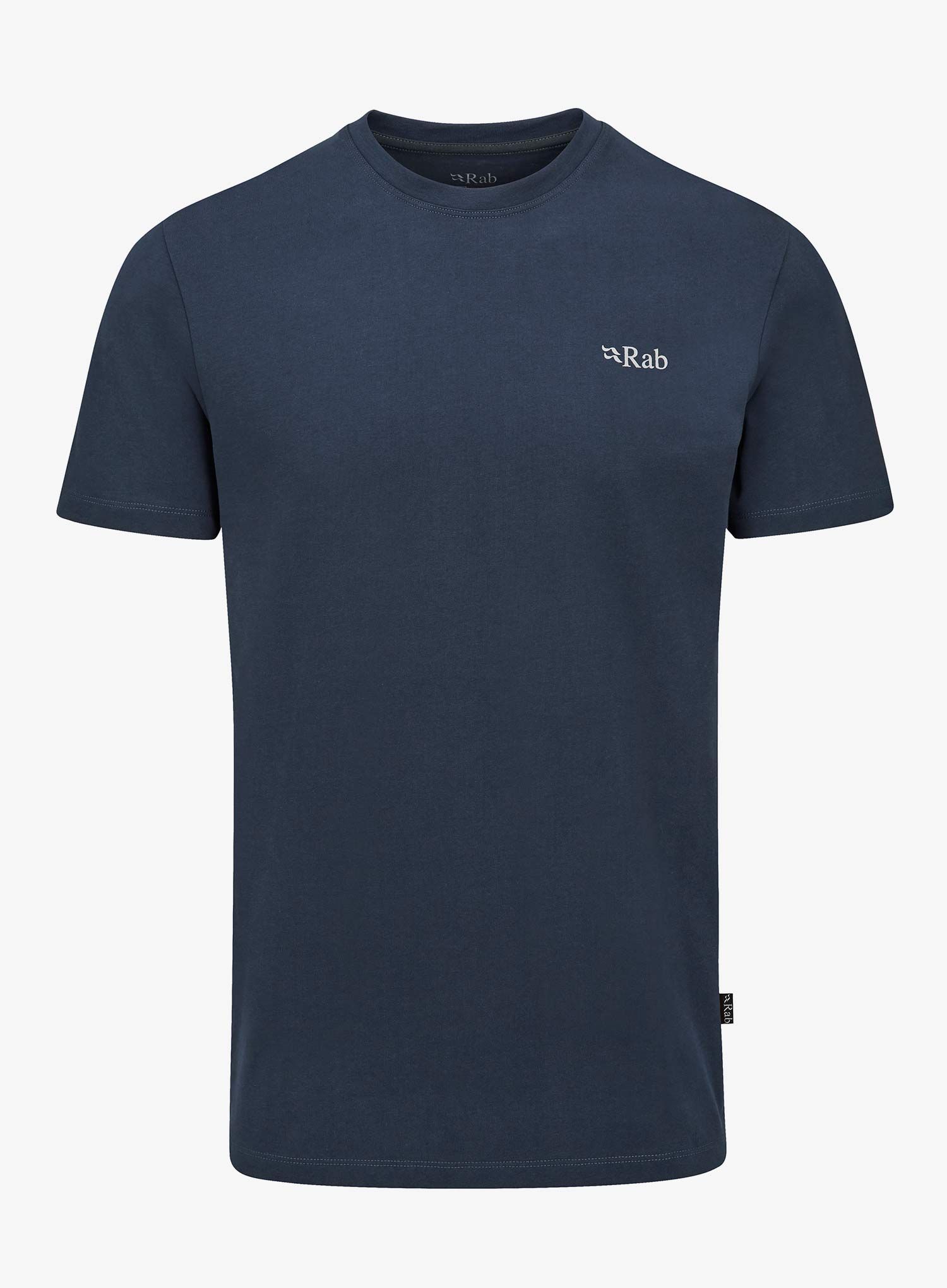 Bavlněné tričko Rab Basecamp 3 Peak Tee - tempest blue