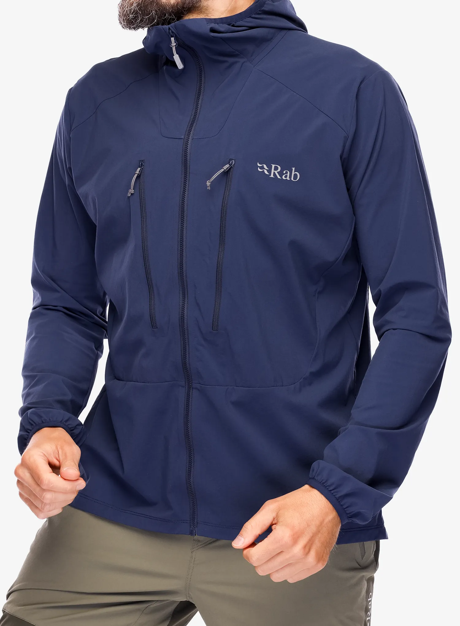 Softshellová bunda Rab Borealis Jacket - deep ink