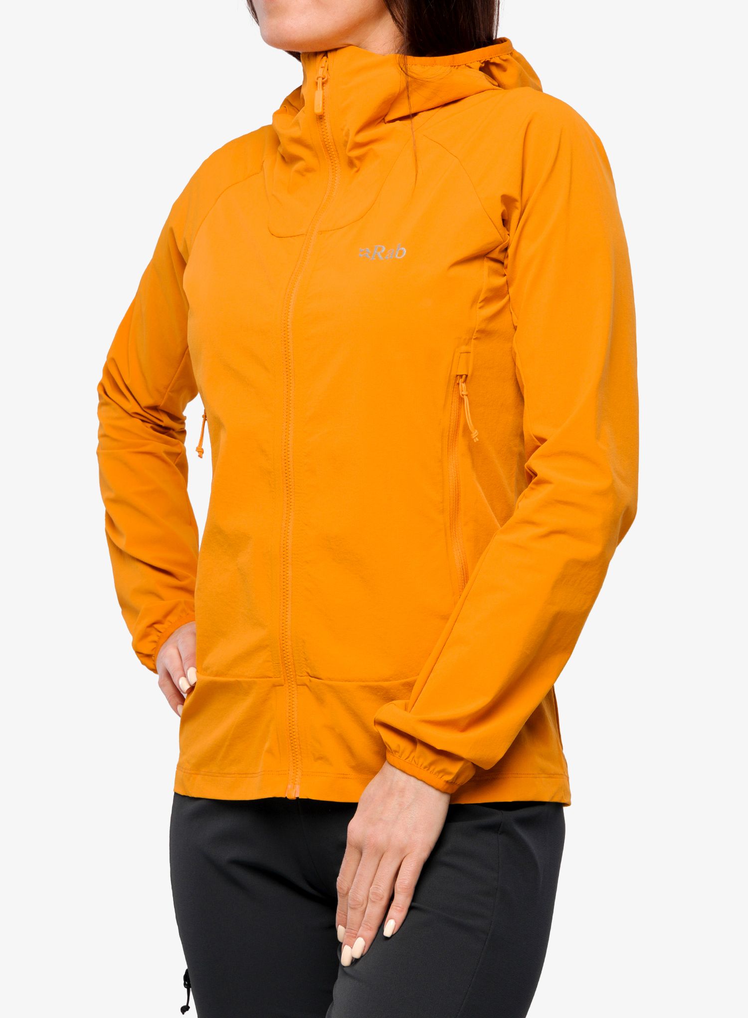 Softshellová bunda dámská Rab Borealis Jacket - marmalade
