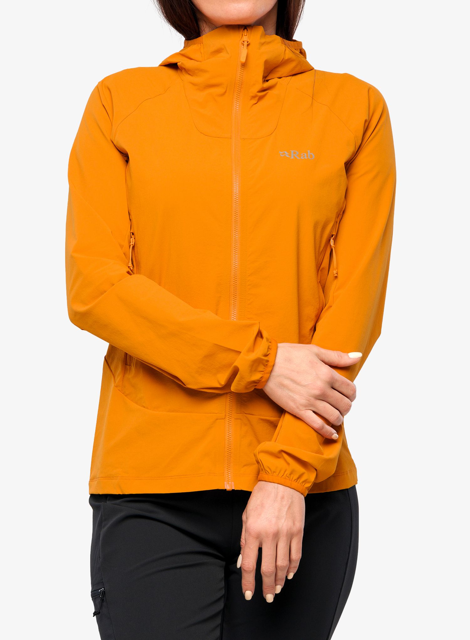 Softshellová bunda dámská Rab Borealis Jacket - marmalade