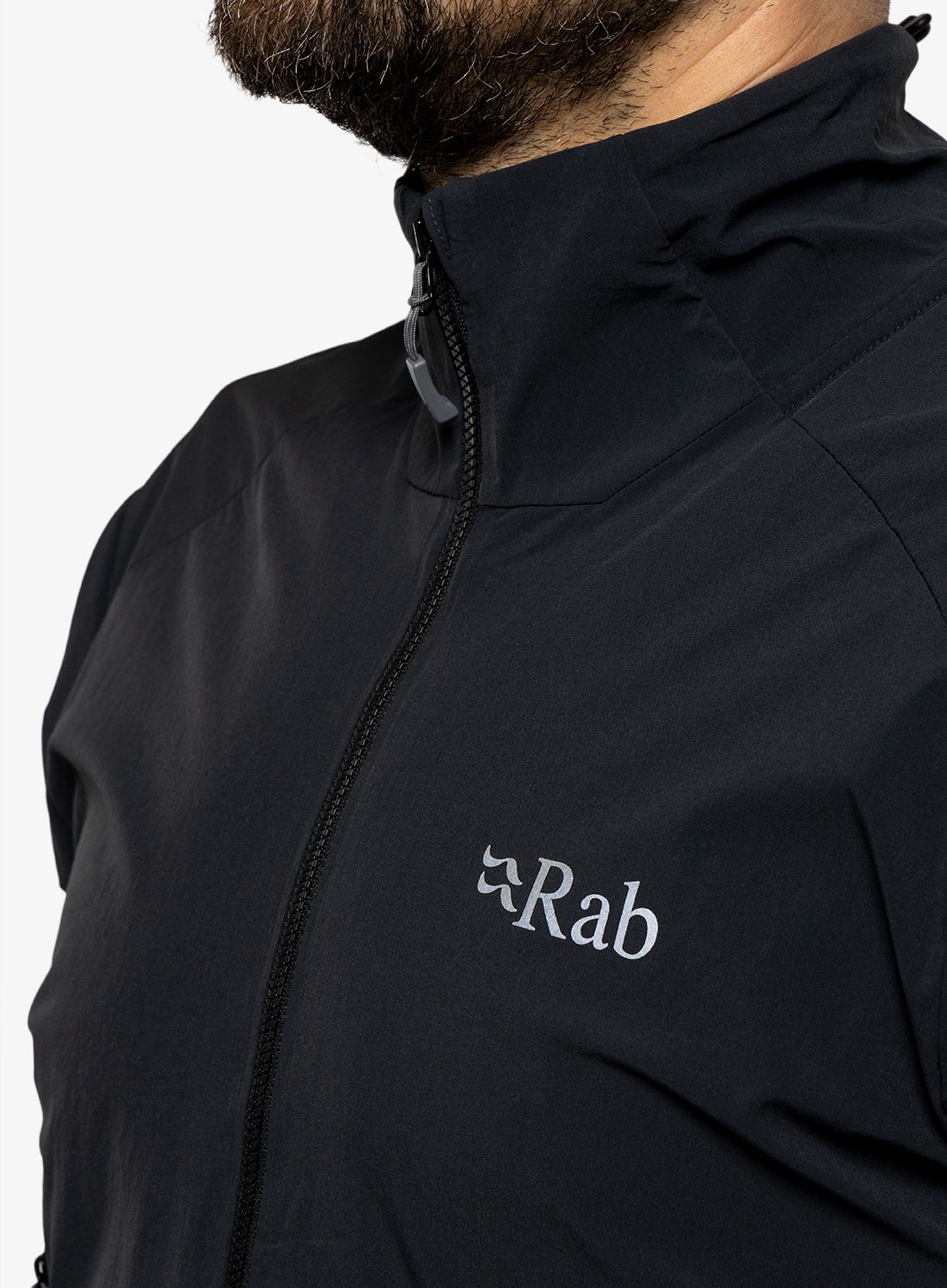 Softshellová bunda pánská Rab Borealis Tour Jacket - beluga