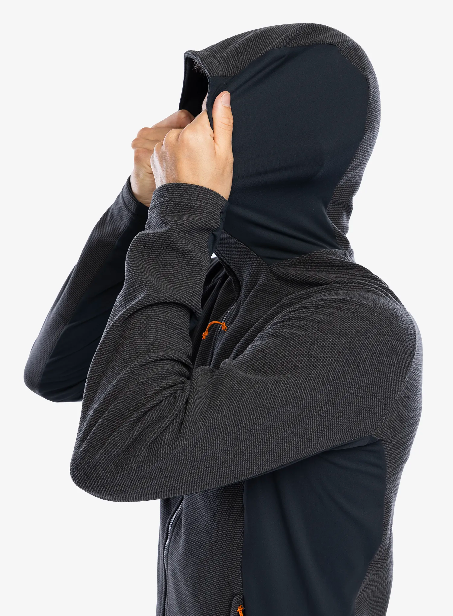 Mikina s kapucí Rab Capacitor Hoody - graphene