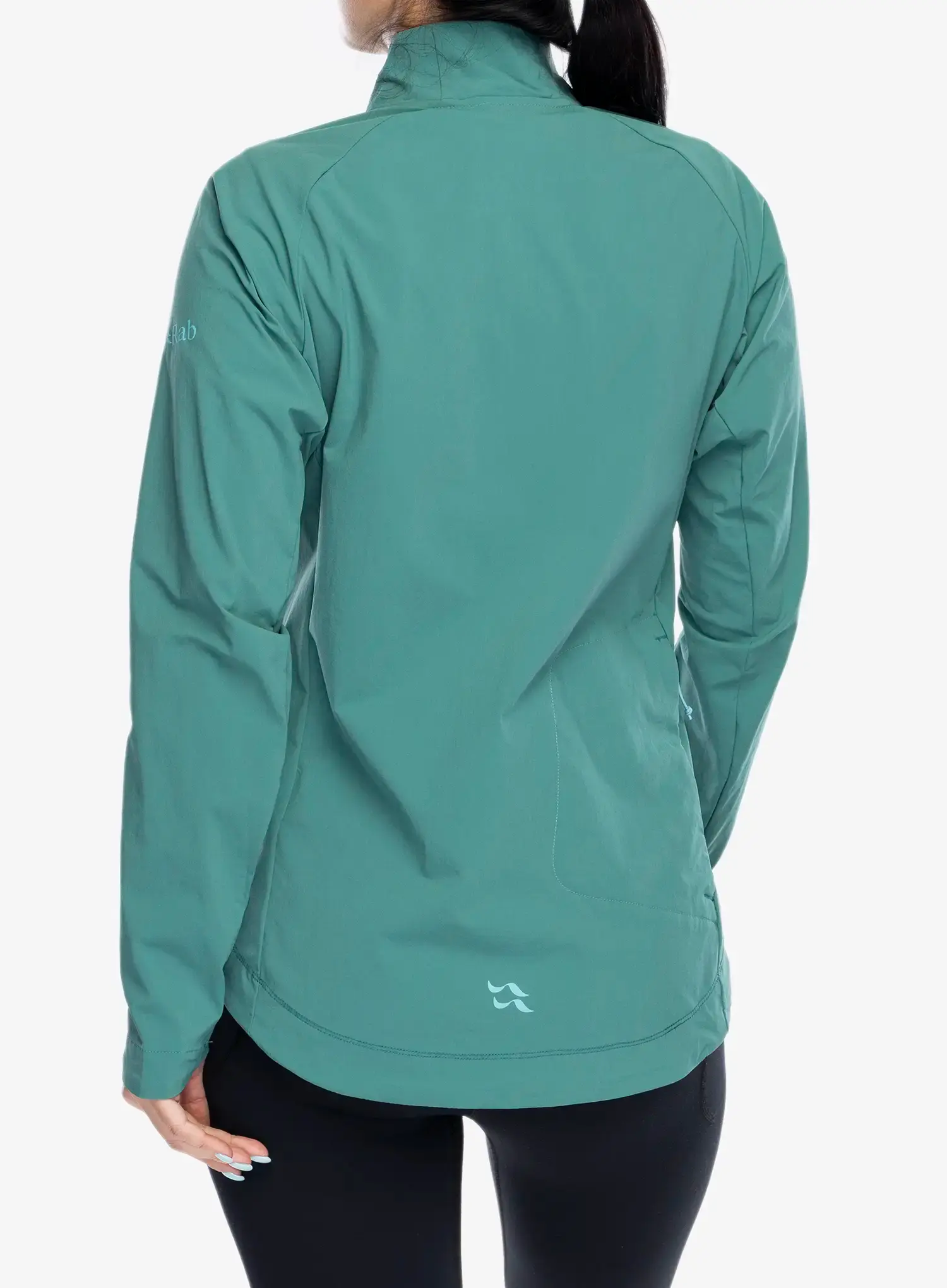 Bunda na kolo dámská Rab Cinder Borealis Jacket - eucalyptus