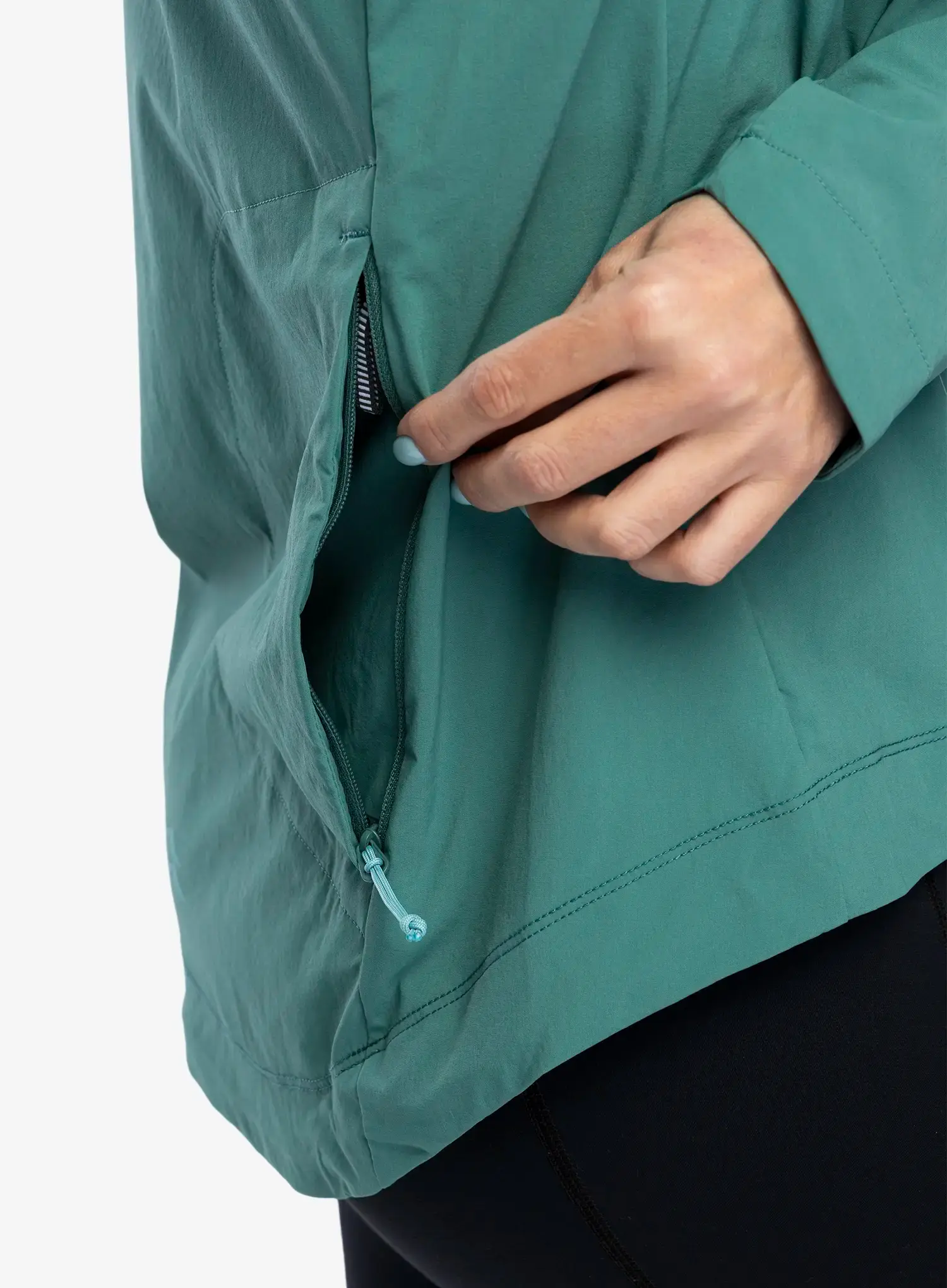 Bunda na kolo dámská Rab Cinder Borealis Jacket - eucalyptus