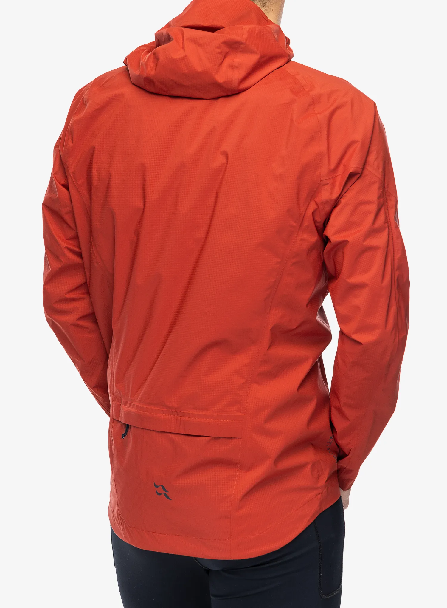 Bunda na kolo Rab Cinder Downpour Light Jacket - tuscan red