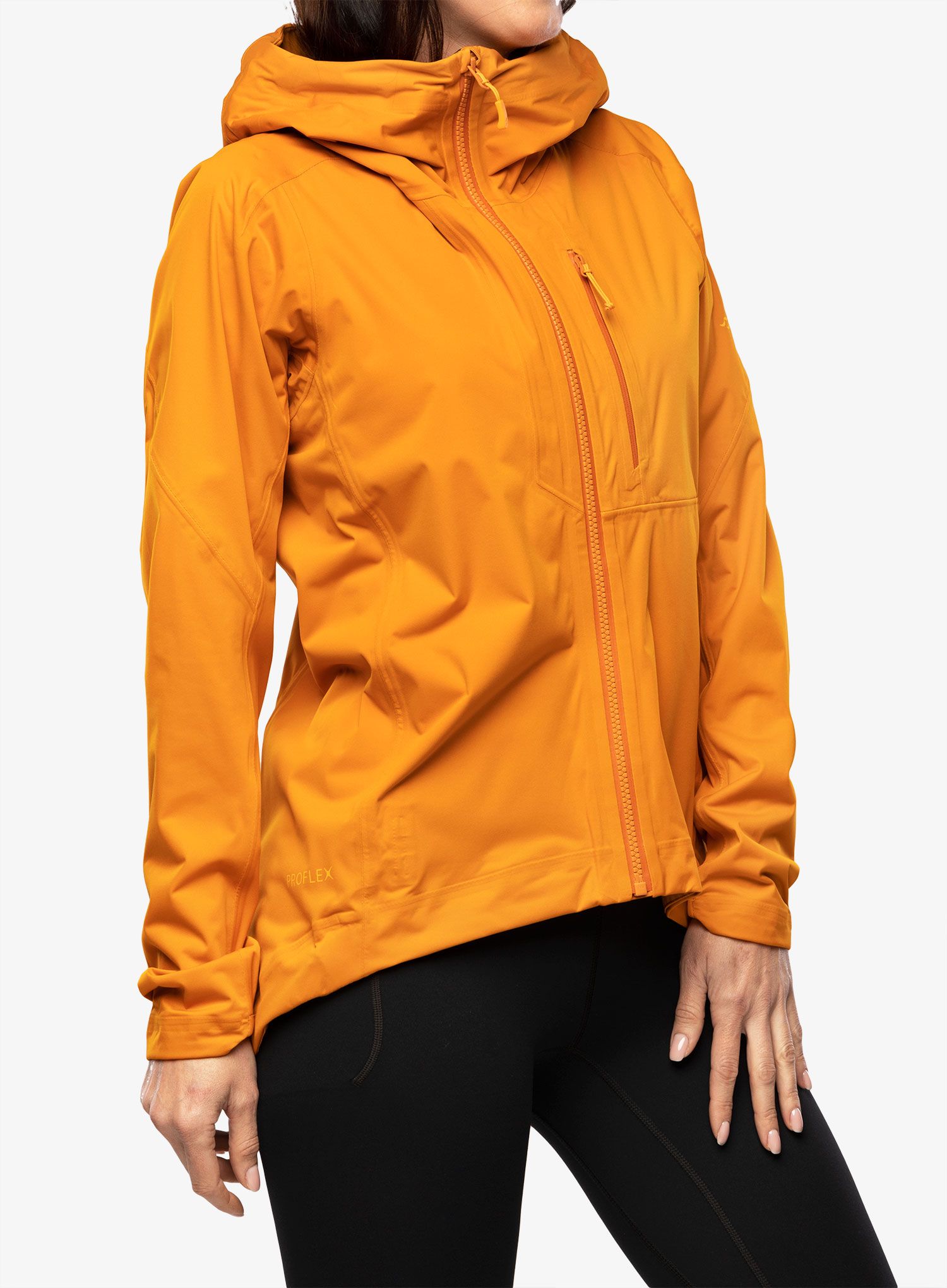 Dámská nepromokavá bunda s membránou Rab Cinder Kinetic Jacket - marma