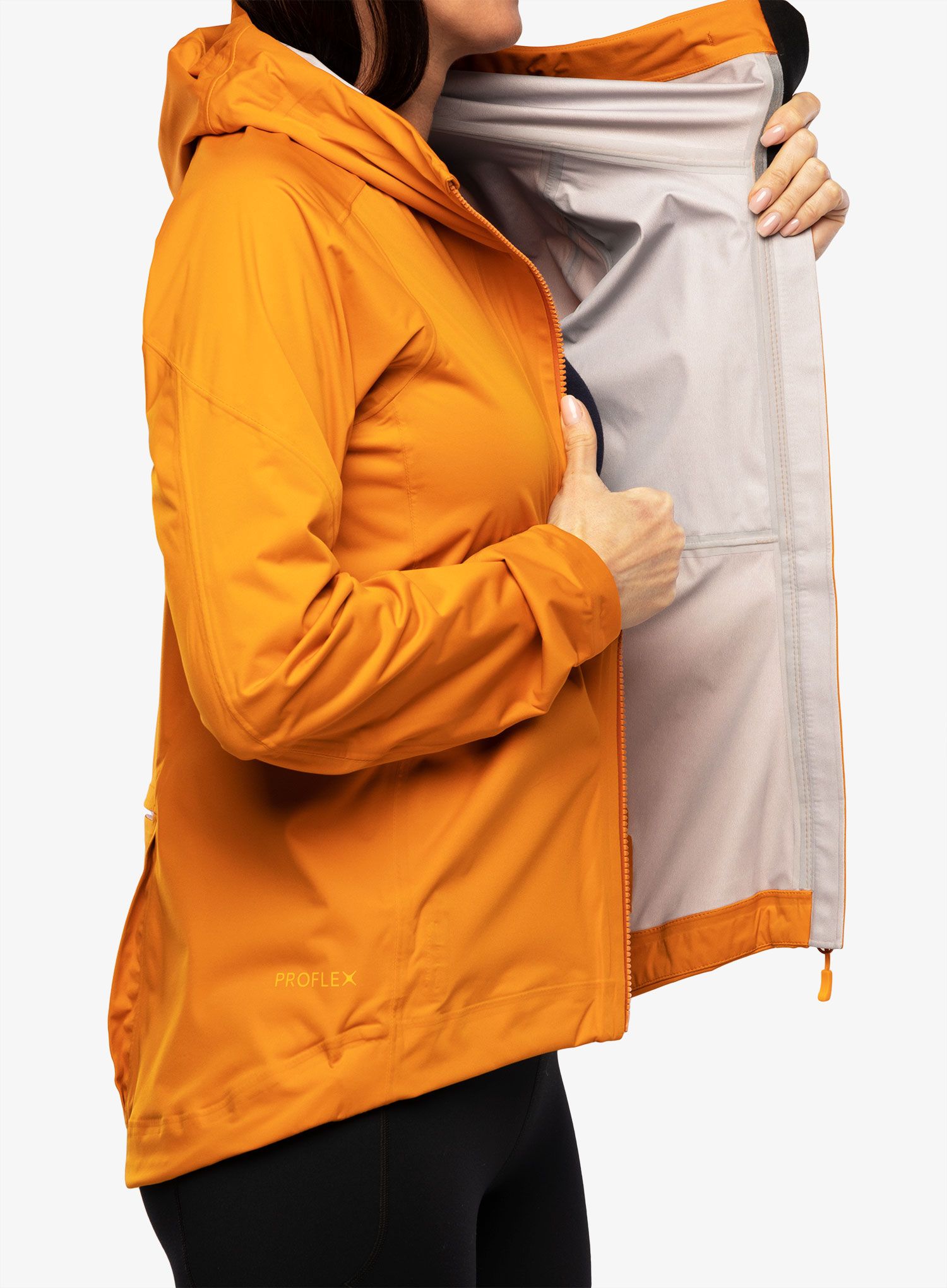 Dámská nepromokavá bunda s membránou Rab Cinder Kinetic Jacket - marma