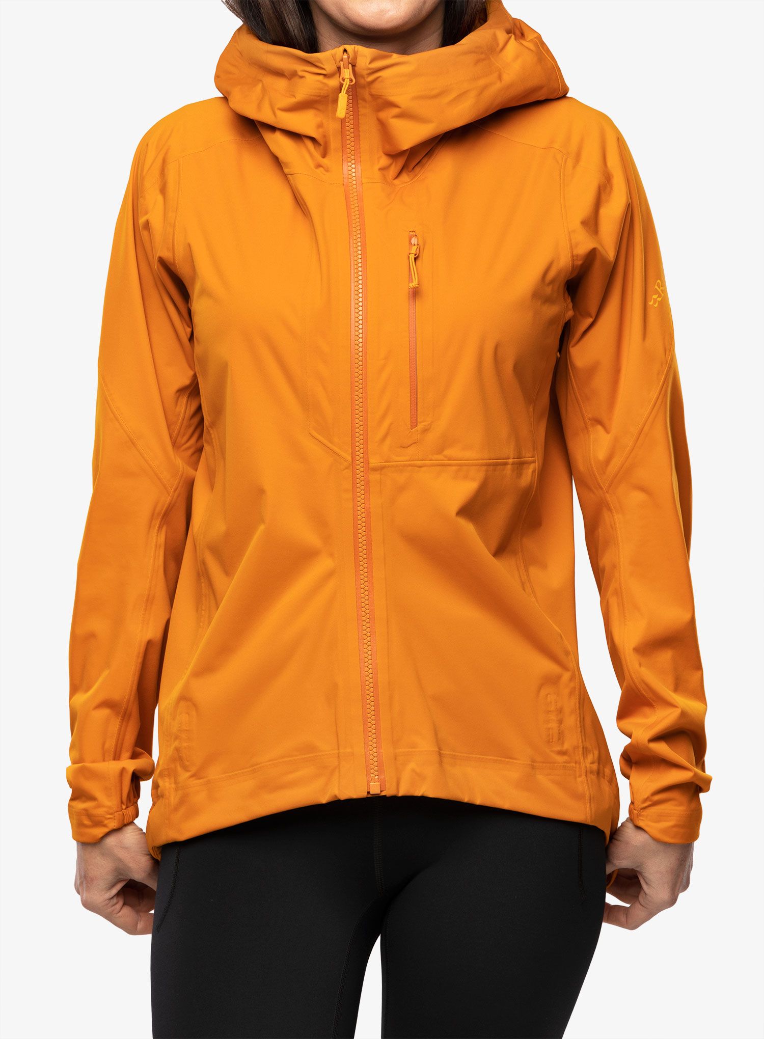 Dámská nepromokavá bunda s membránou Rab Cinder Kinetic Jacket - marma