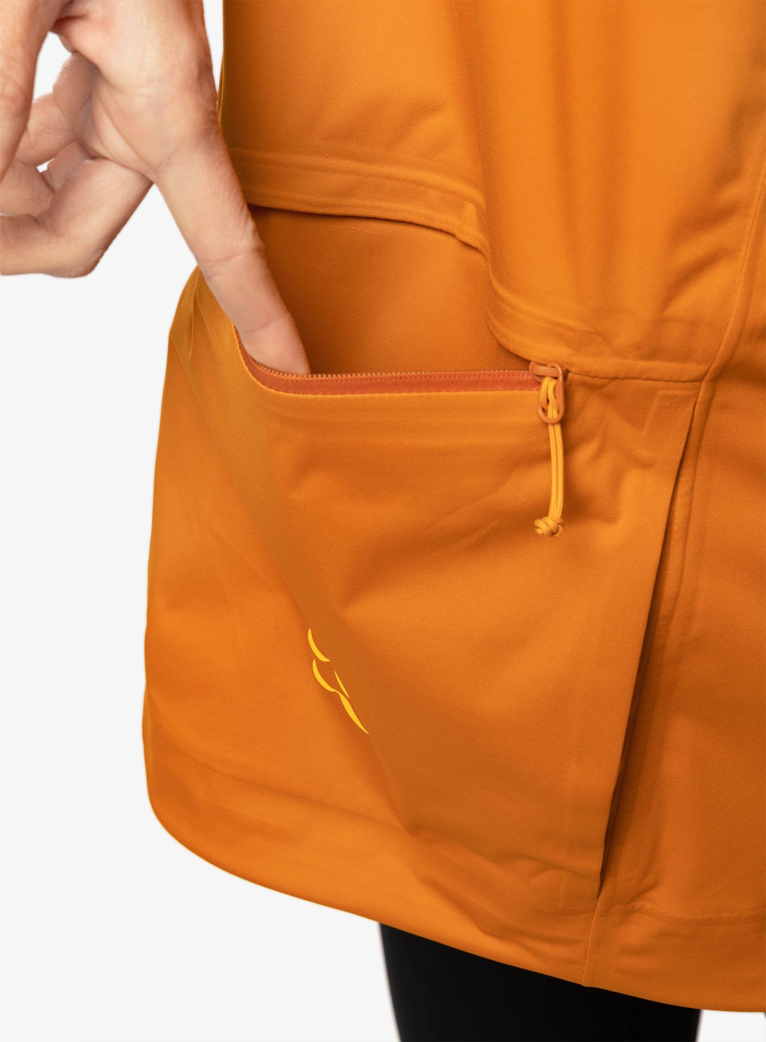 Dámská nepromokavá bunda s membránou Rab Cinder Kinetic Jacket - marma