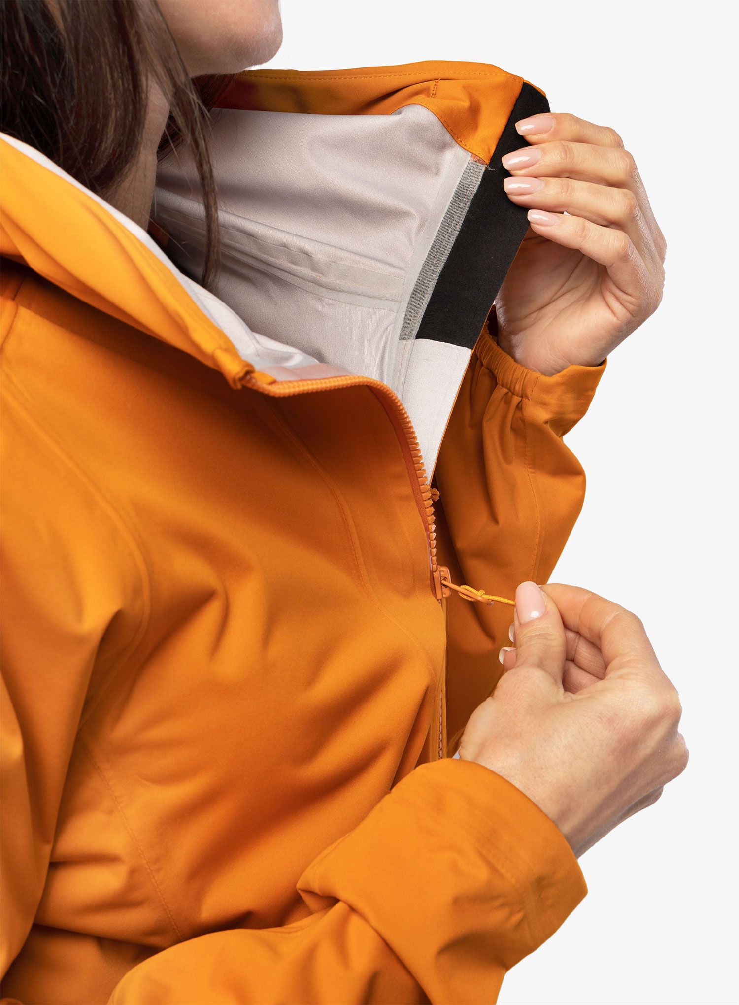 Dámská nepromokavá bunda s membránou Rab Cinder Kinetic Jacket - marma