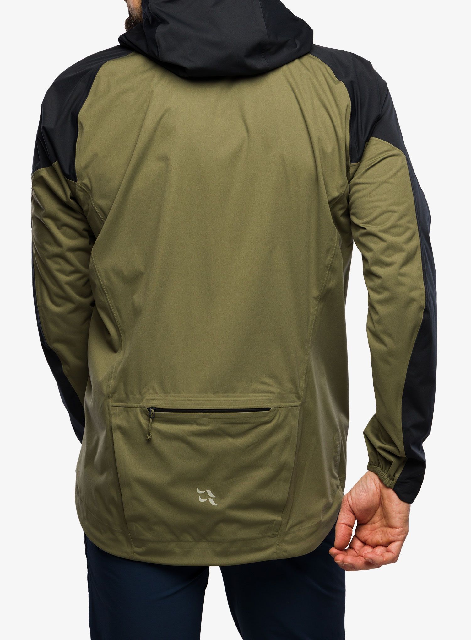 Bunda s membránou Rab Cinder Kinetic Jacket - light khaki/beluga