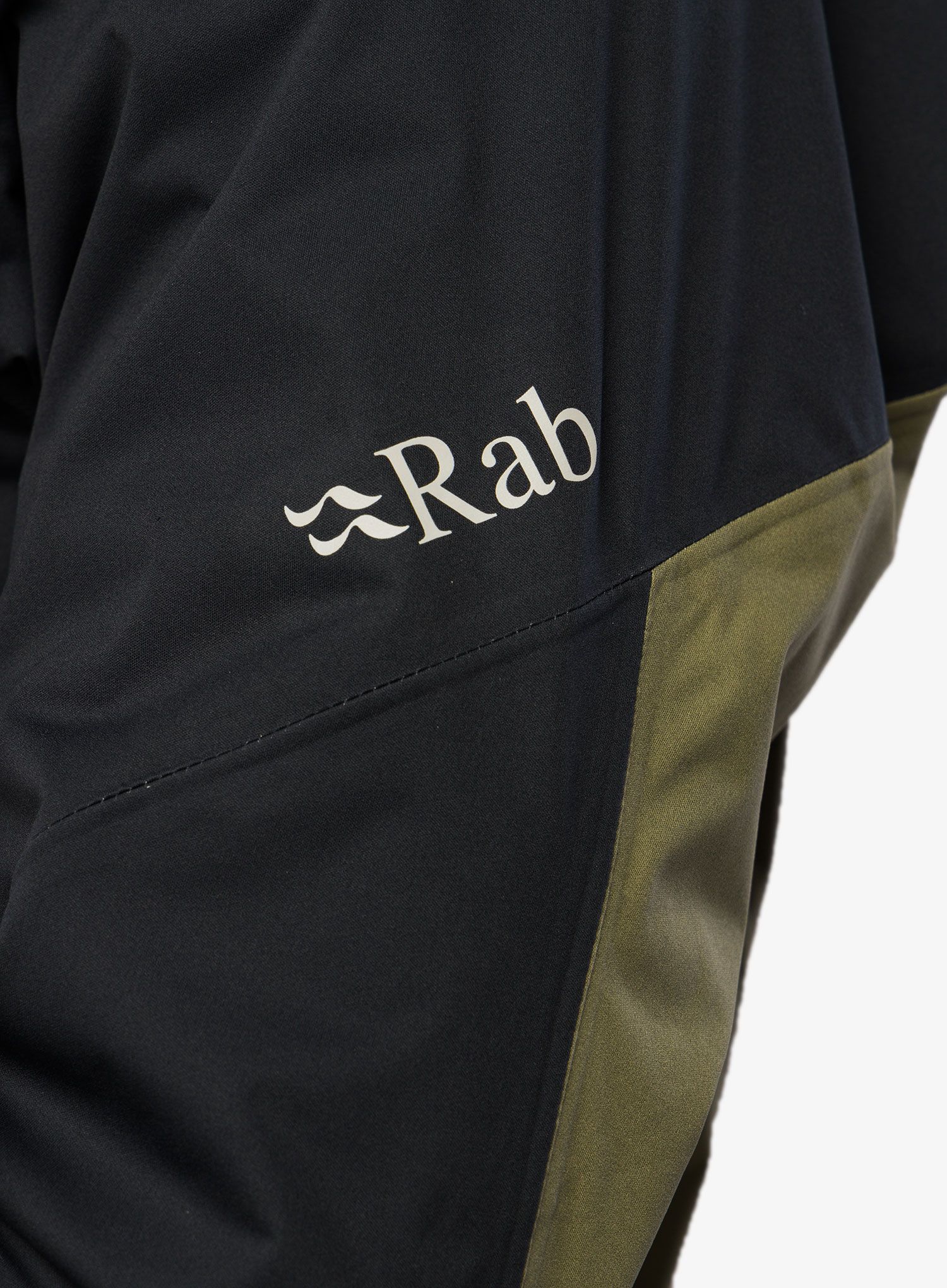 Bunda s membránou Rab Cinder Kinetic Jacket - light khaki/beluga