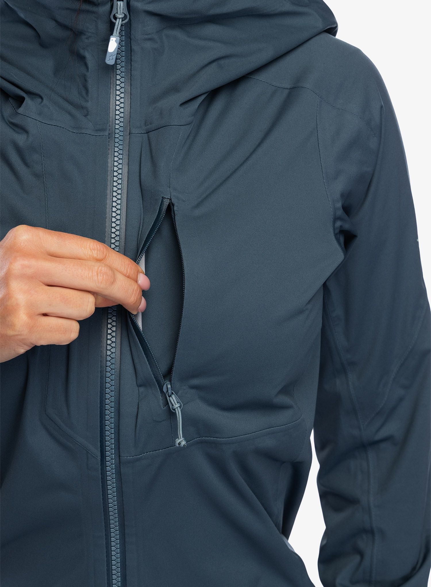 Dámská nepromokavá bunda s membránou Rab Cinder Kinetic Jacket - orion blue