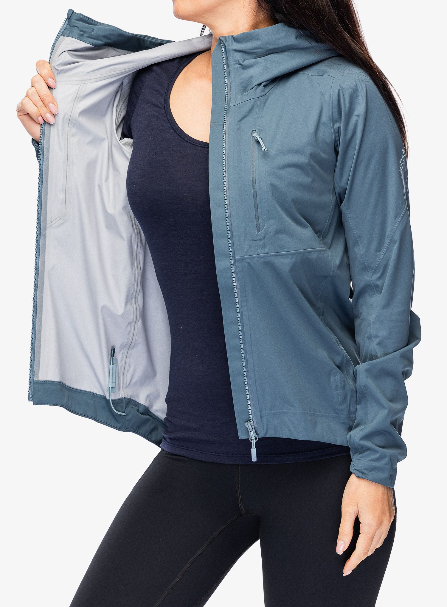 Dámská nepromokavá bunda s membránou Rab Cinder Kinetic Jacket - orion blue