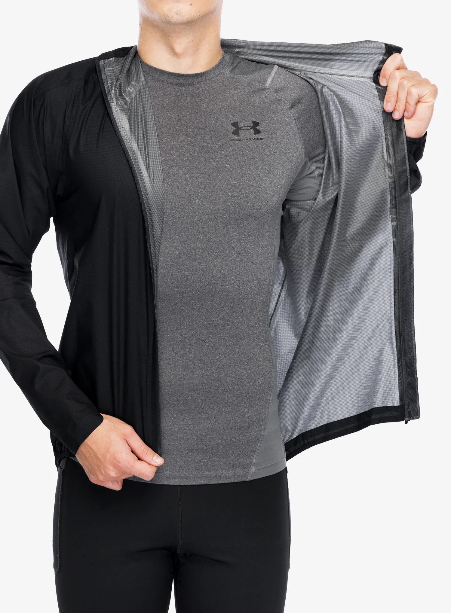 Bunda na kolo Rab Cinder Phantom Jacket - ebony