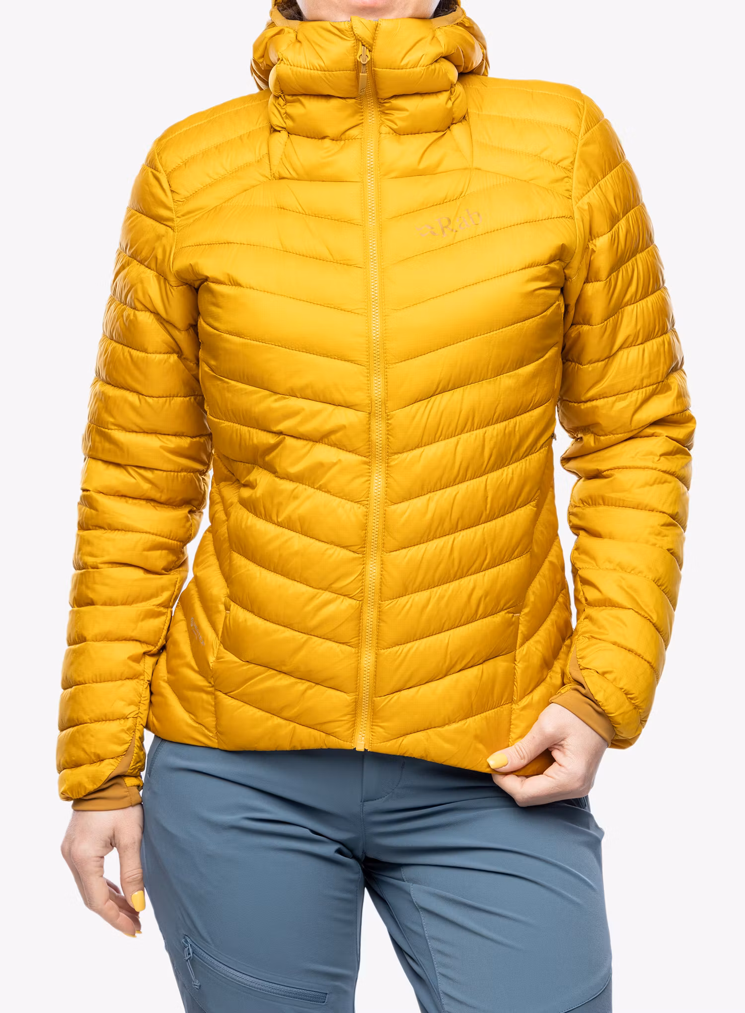 Zateplená bunda dámská Rab Cirrus Alpine Jacket - sahara