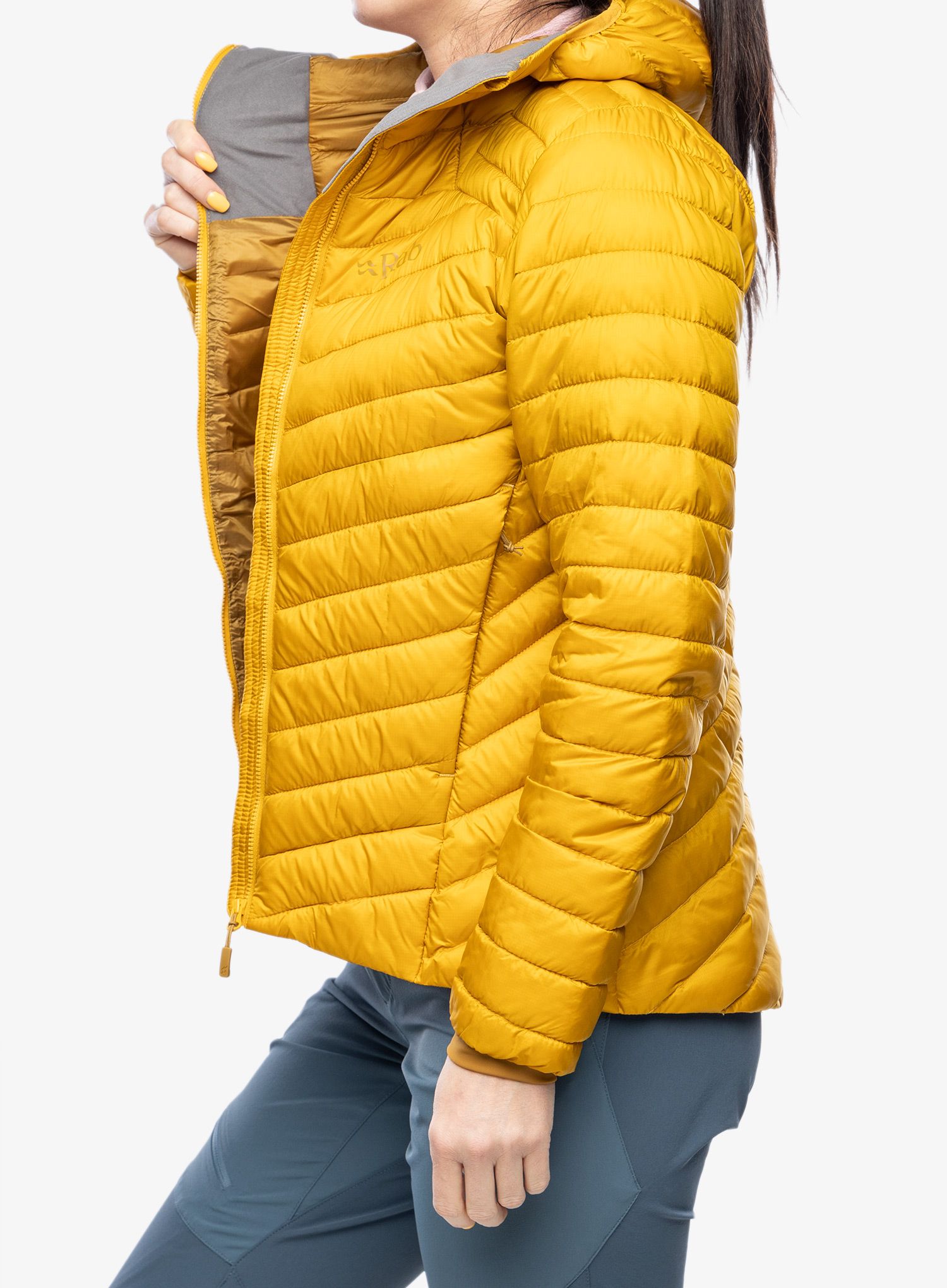 Zateplená bunda dámská Rab Cirrus Alpine Jacket - sahara