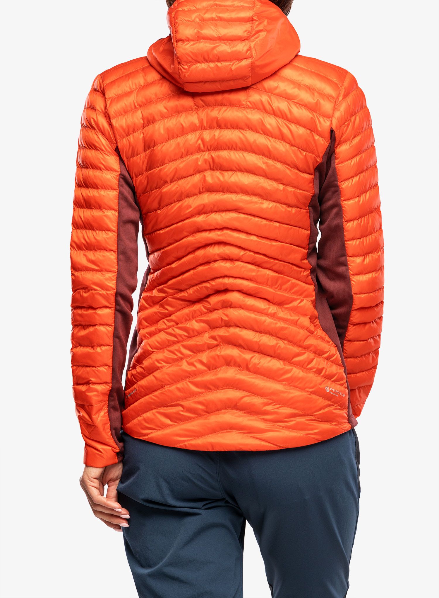 Dámská zateplená bunda Rab Cirrus Flex 2.0 Hoody - red grapefruit
