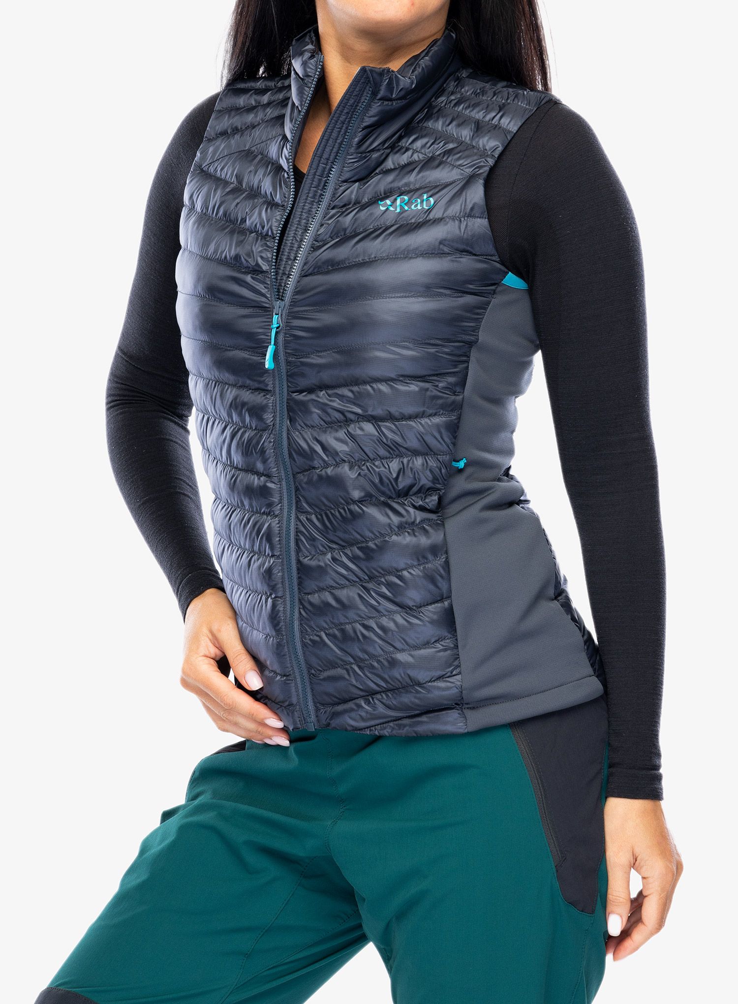 Dámská vesta Rab Cirrus Flex 2.0 Vest - steel