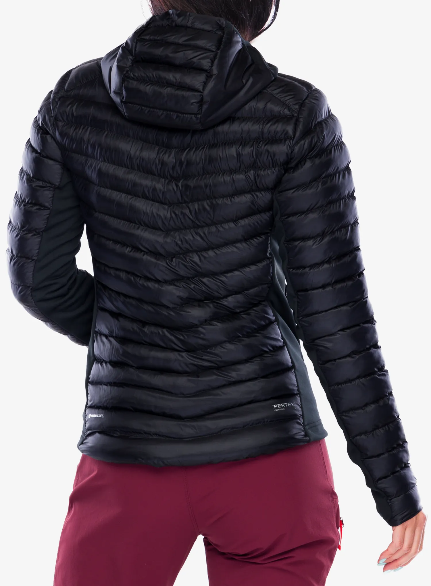 Zateplená bunda dámská Rab Cirrus Flex Hoody - black