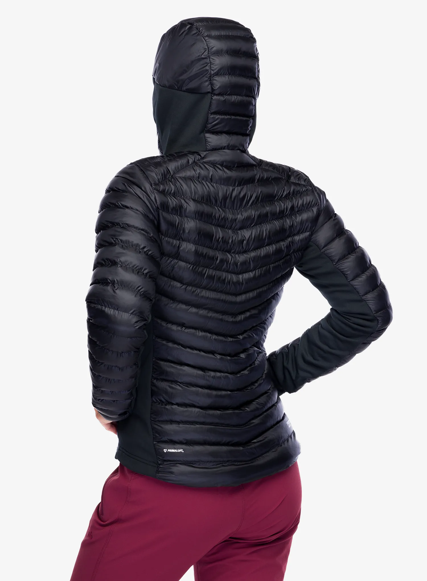 Zateplená bunda dámská Rab Cirrus Flex Hoody - black
