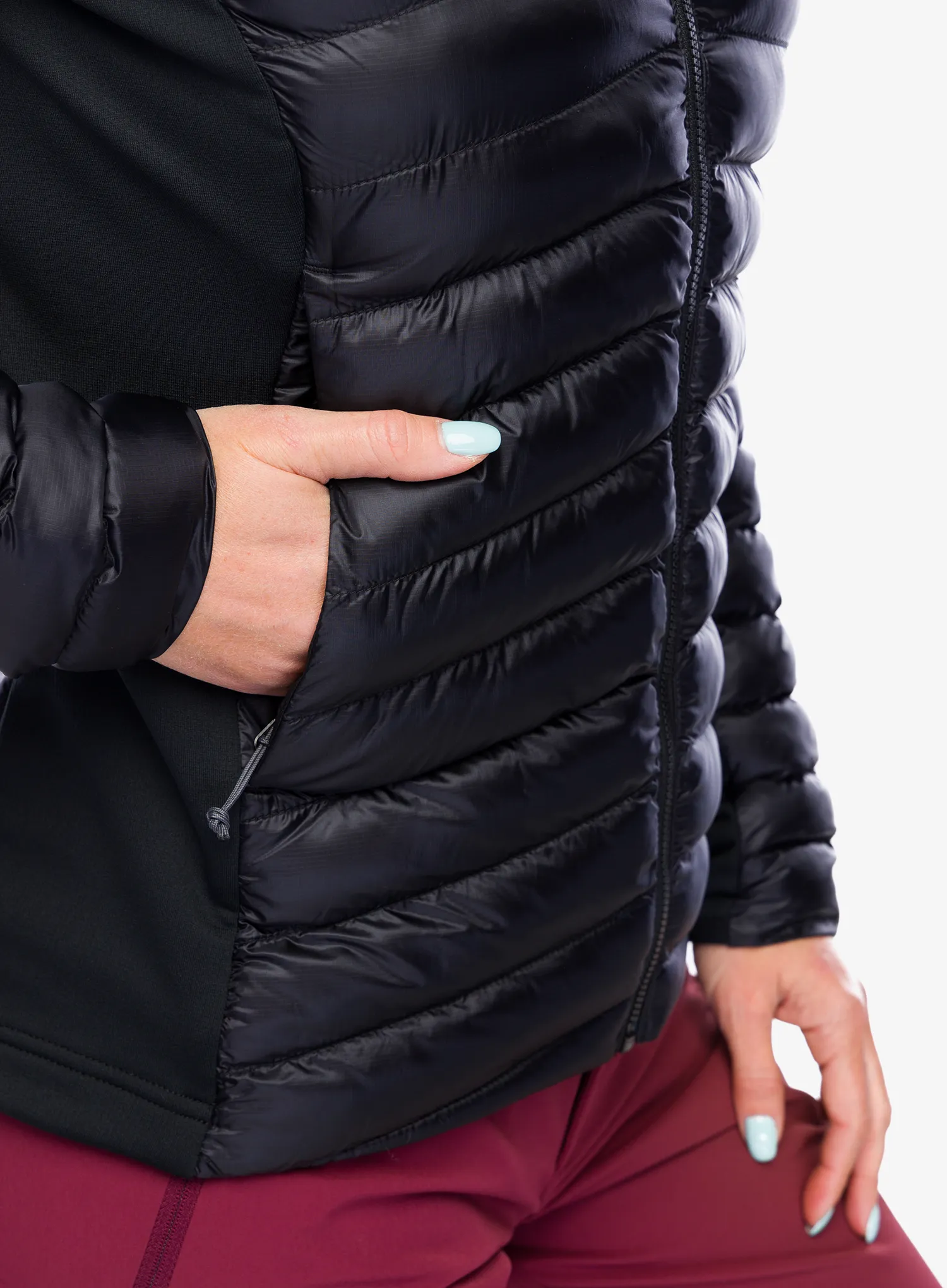 Zateplená bunda dámská Rab Cirrus Flex Hoody - black