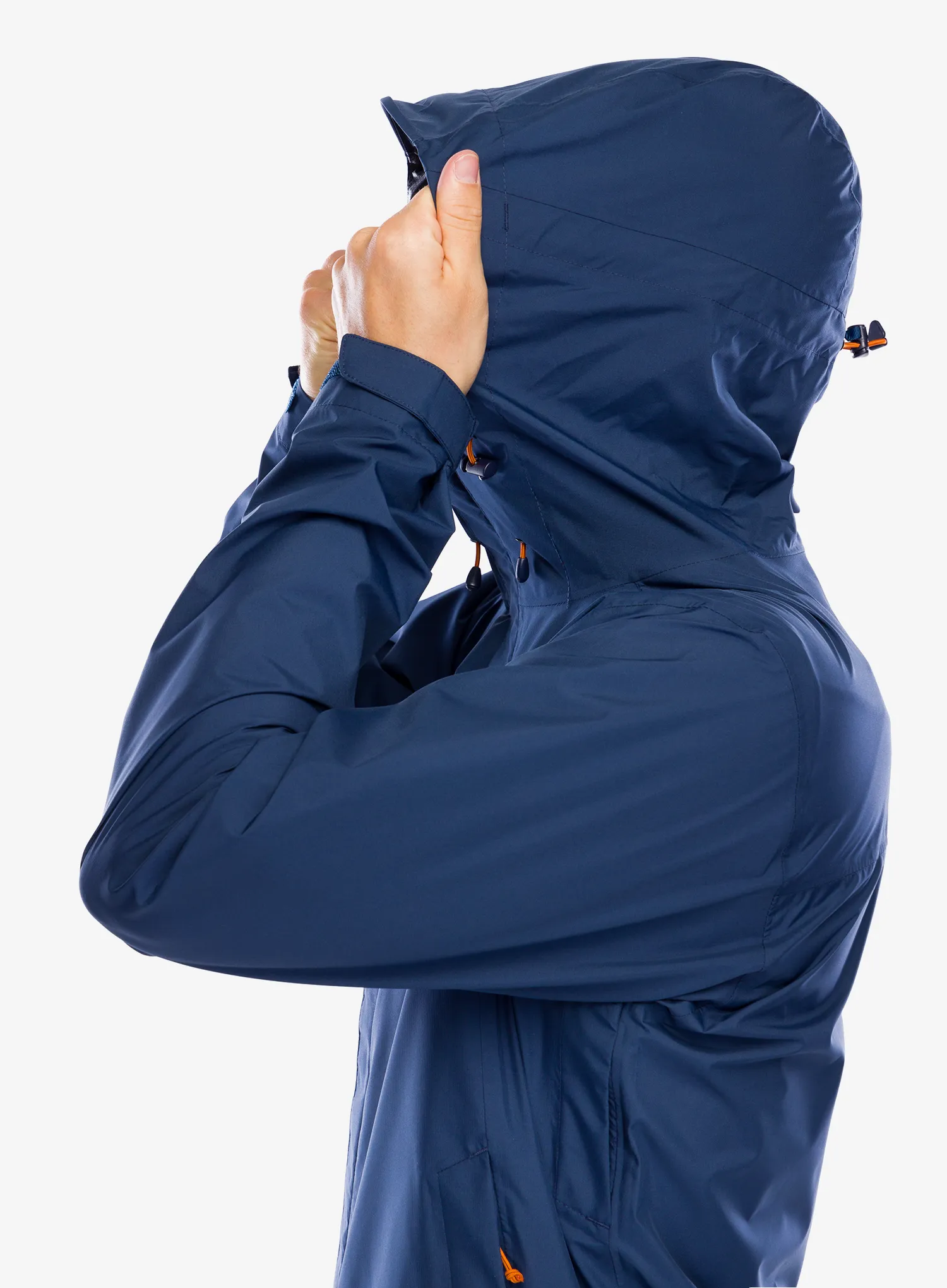 Bunda s membránou Rab Downpour Eco Jacket - deep ink
