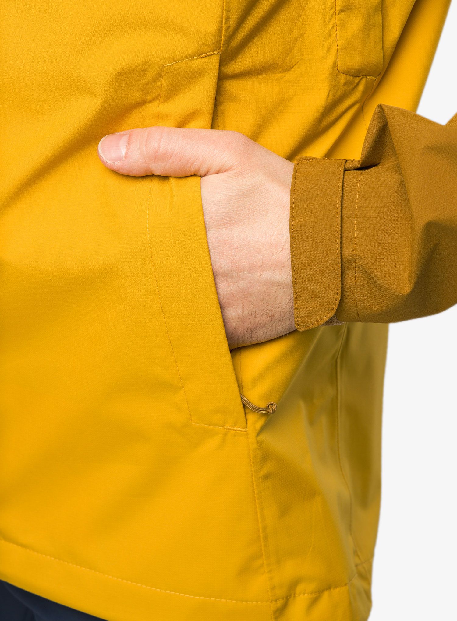 Bunda s membránou Rab Downpour Eco Jacket - footprint/sahara