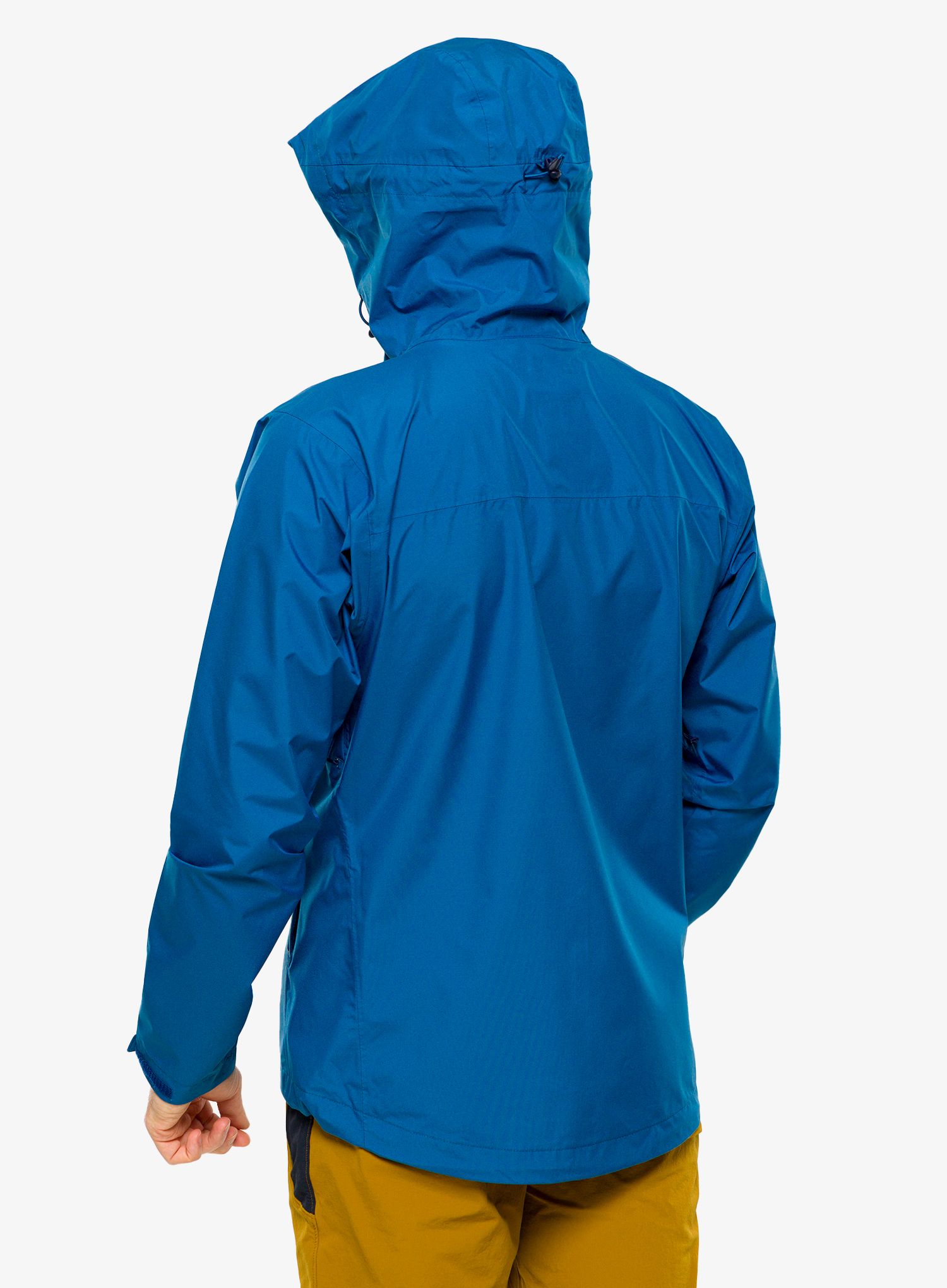 Bunda s membránou Rab Downpour Eco Jacket  - denim