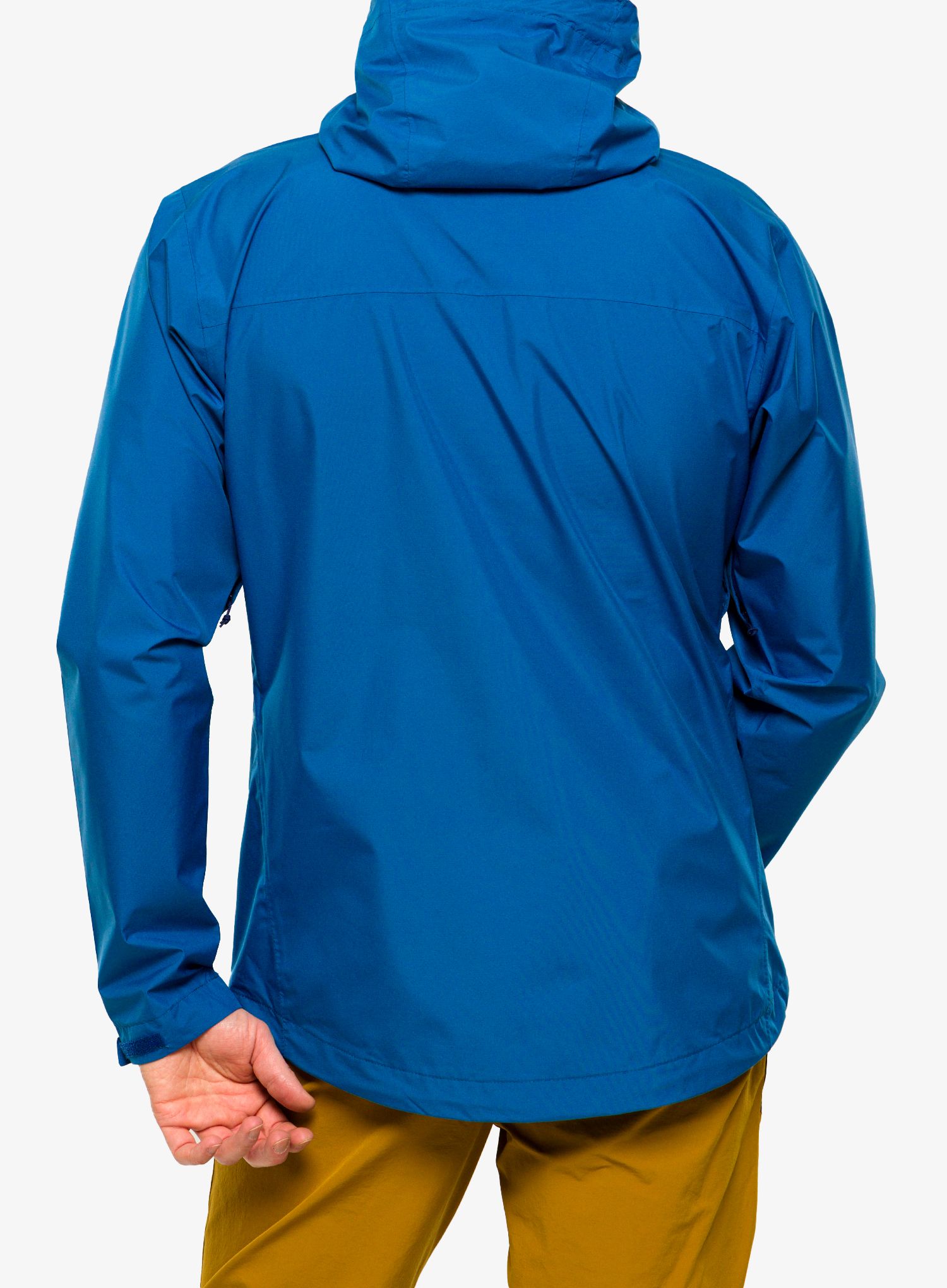 Bunda s membránou Rab Downpour Eco Jacket  - denim