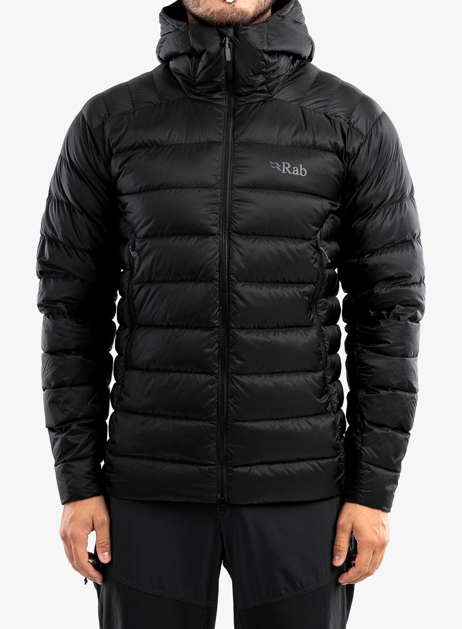 Péřová bunda Rab Electron Pro Jacket - black