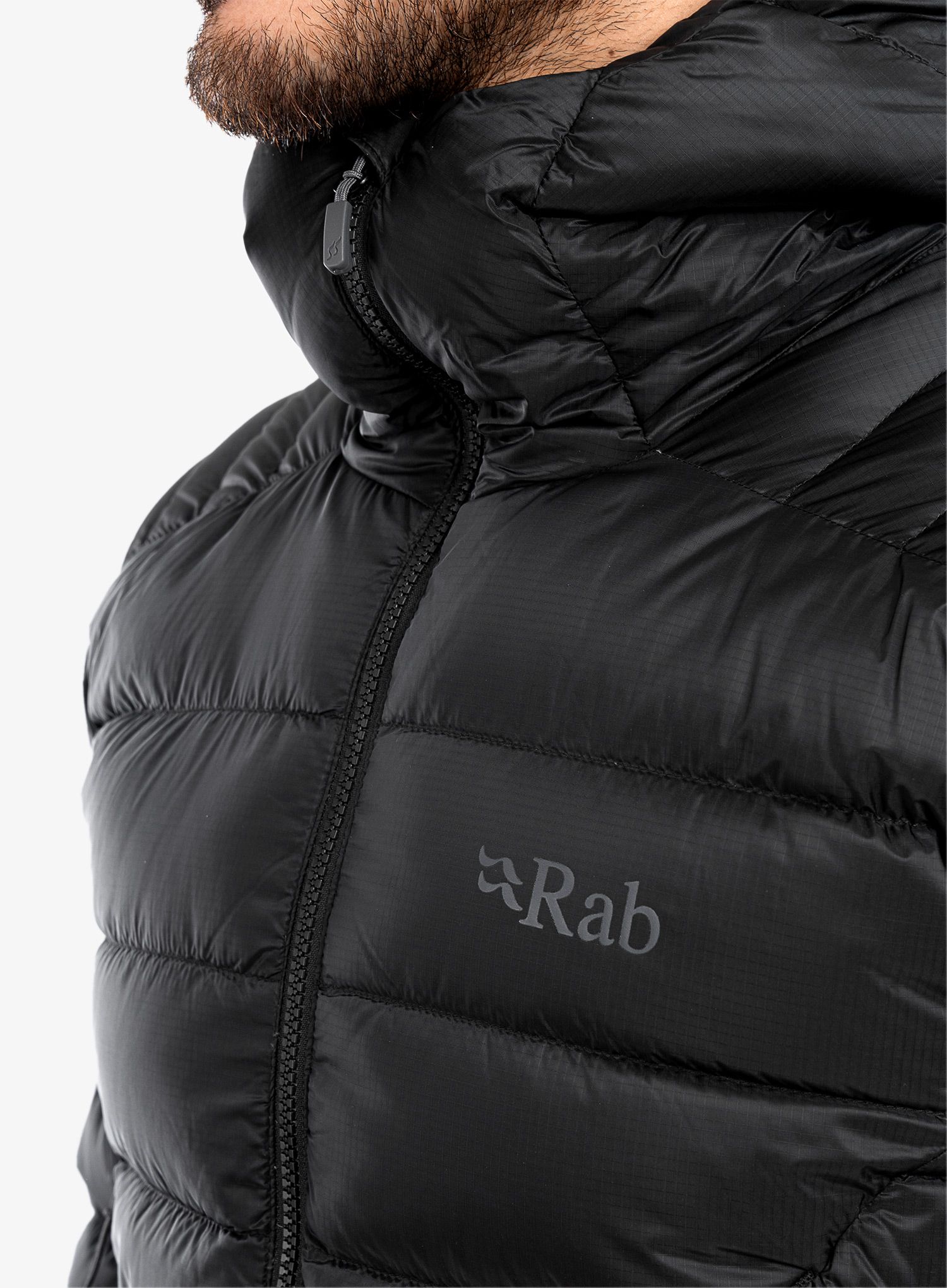 Péřová bunda Rab Electron Pro Jacket - black