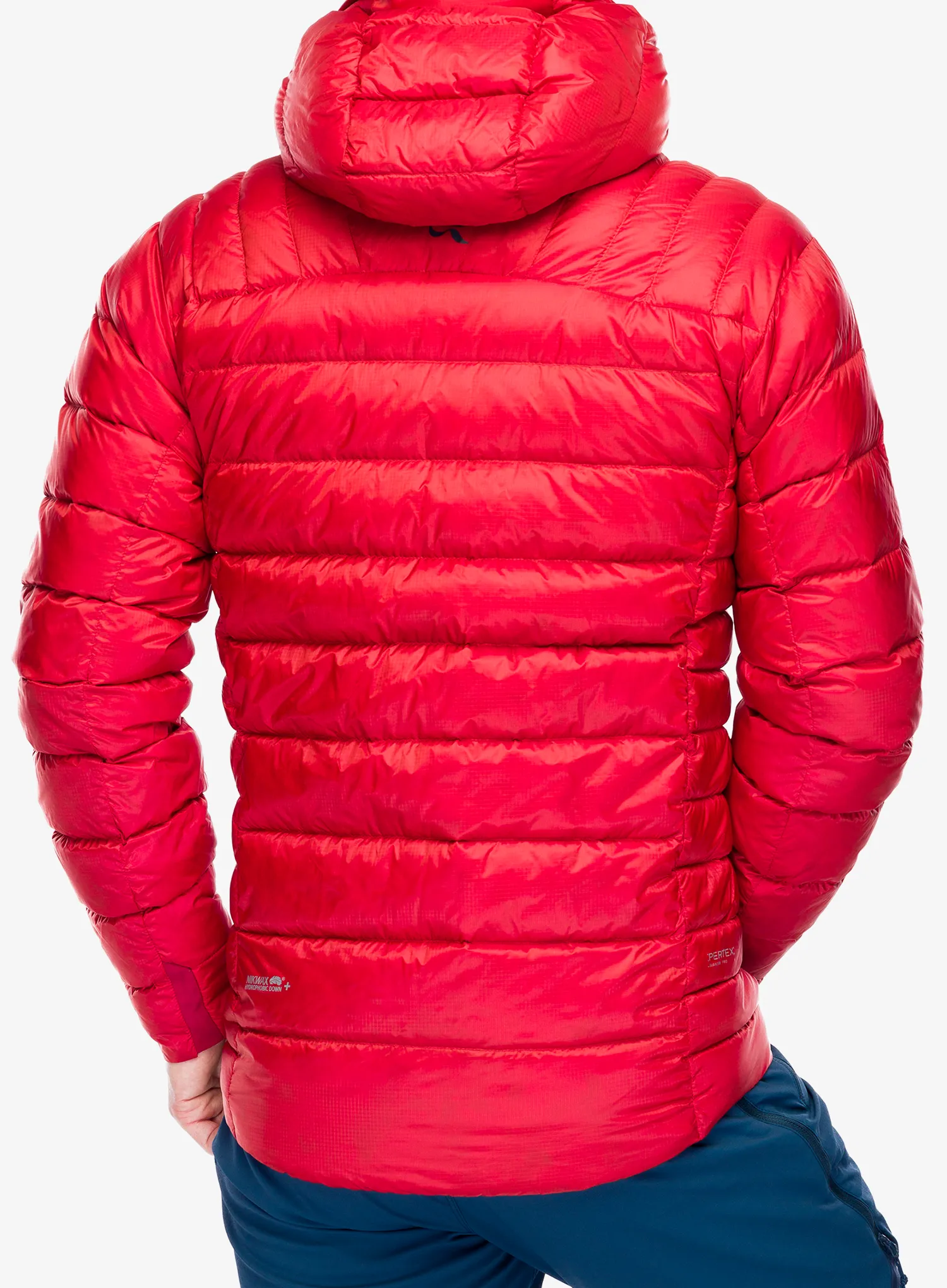 Péřová bunda Rab Electron Pro Jacket - tuscan red