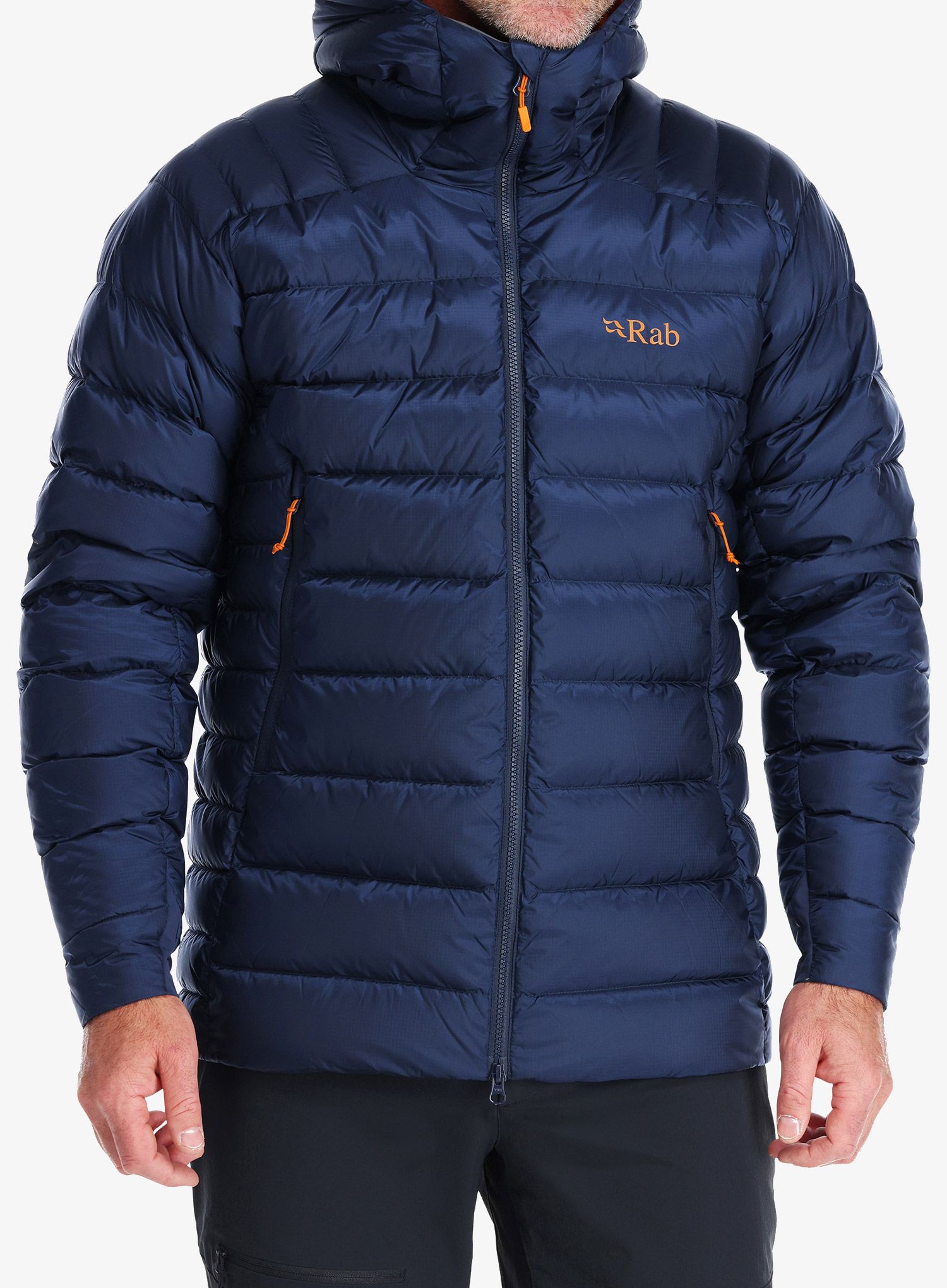 Péřová bunda Rab Electron Pro Jacket - deep ink