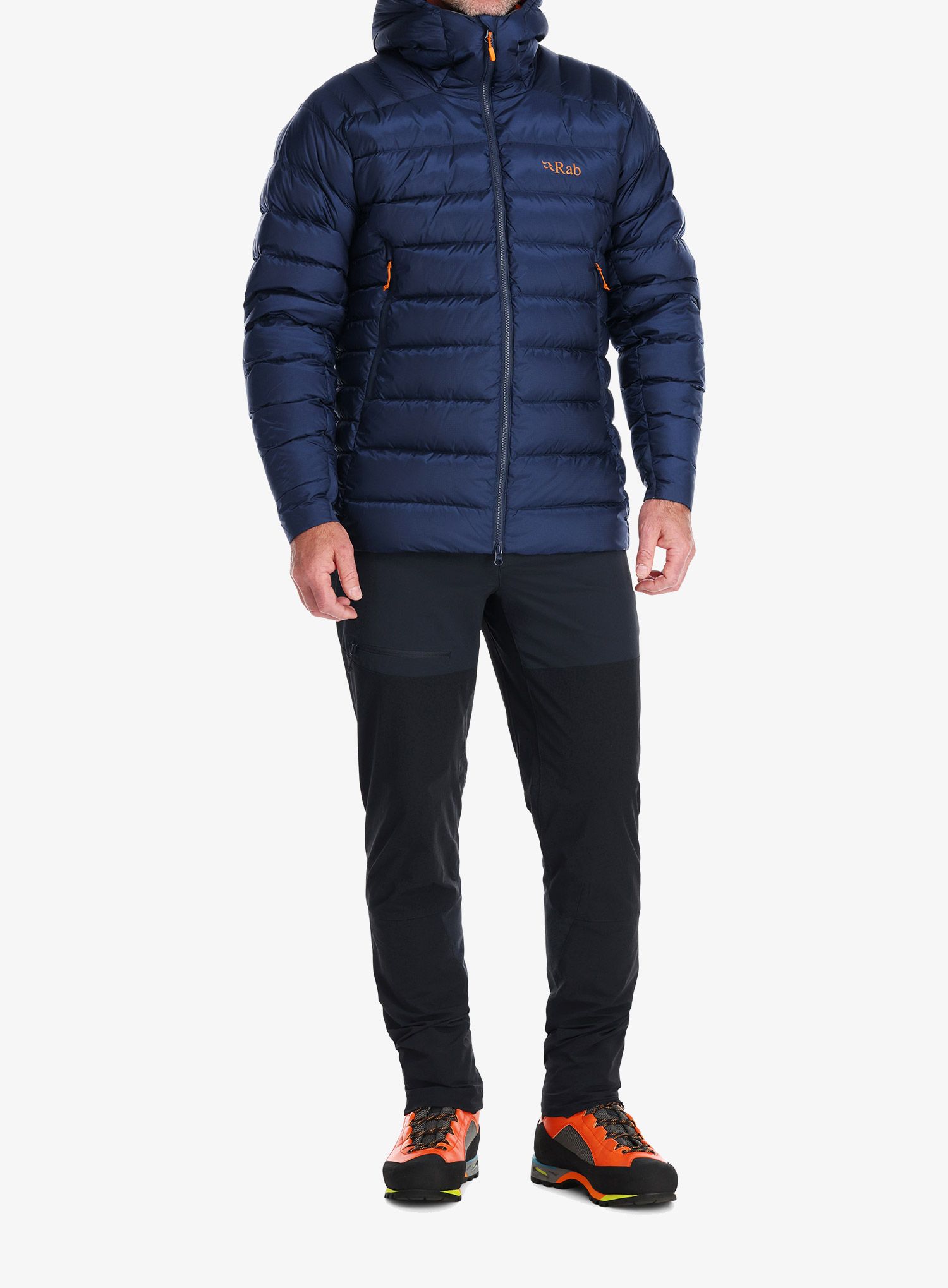 Péřová bunda Rab Electron Pro Jacket - deep ink