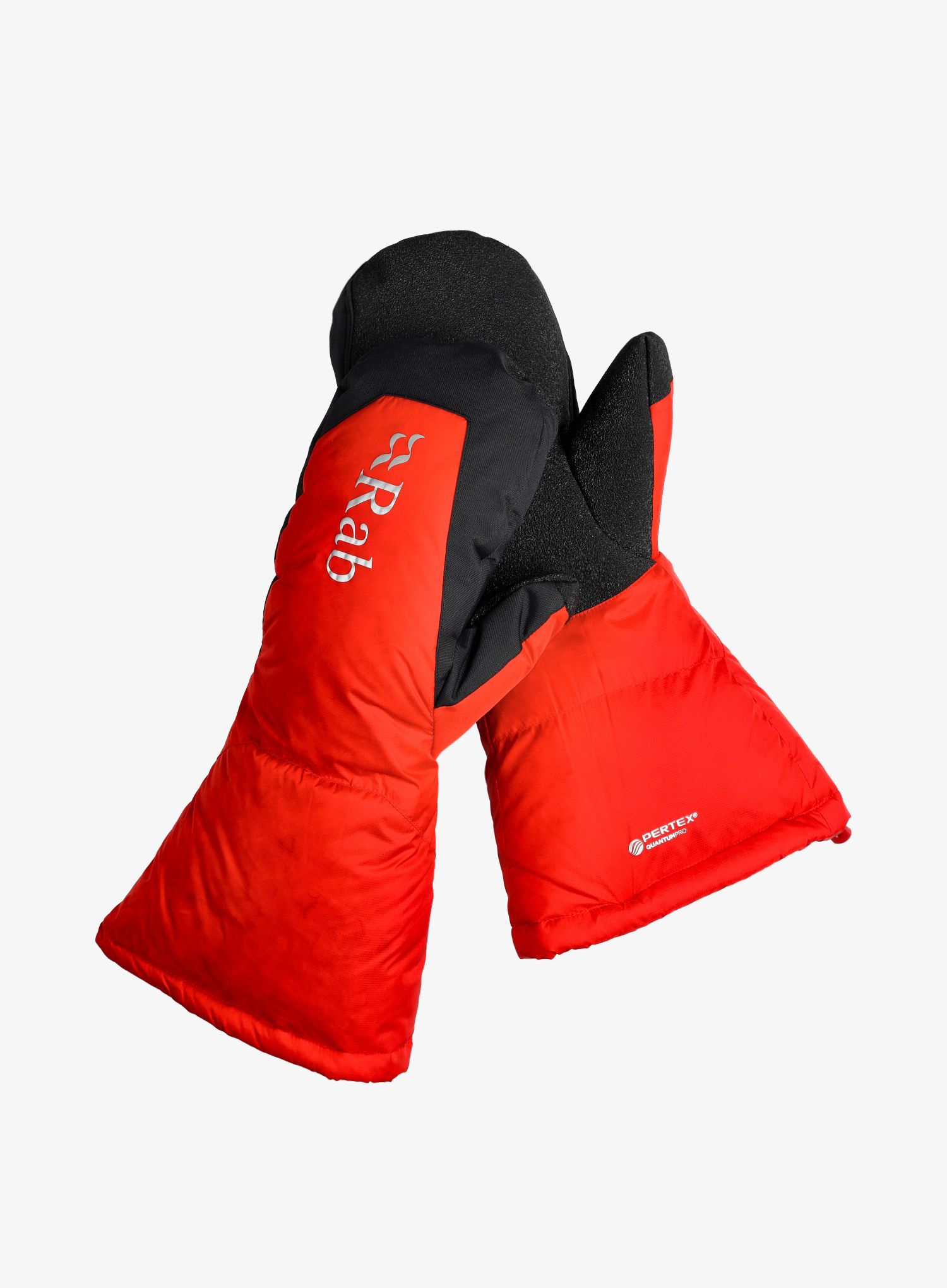 Zimní rukavice Rab Endurance Down Mitt - fiery red