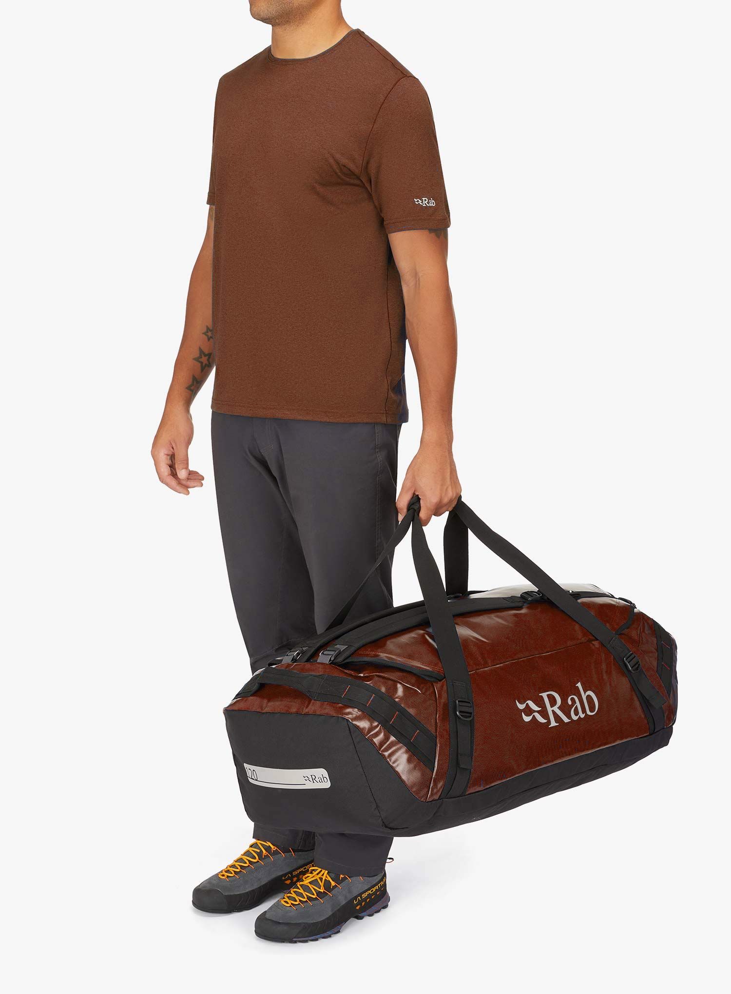 Cestovní taška Rab Expedition Kitbag II 120 - red clay
