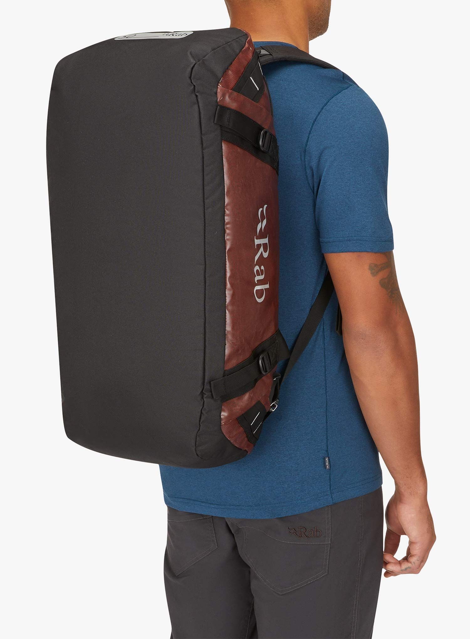 Cestovní taška Rab Expedition Kitbag II 50 - red clay