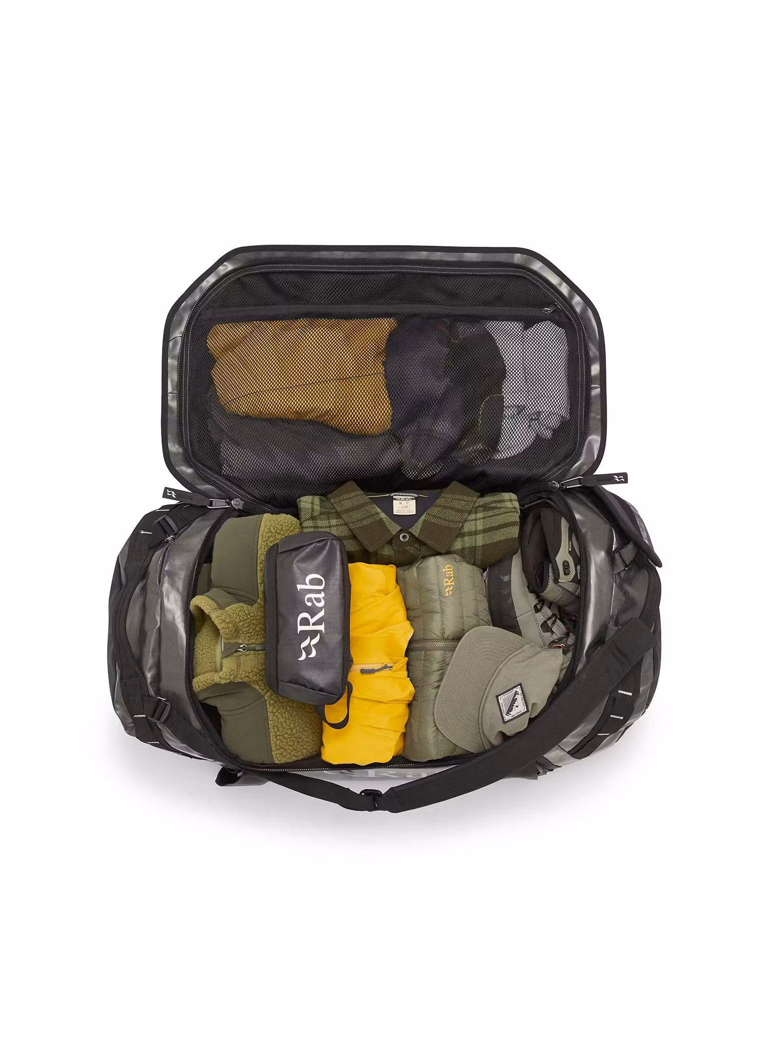 Cestovní taška Rab Expedition Kitbag II 80 - dark slate