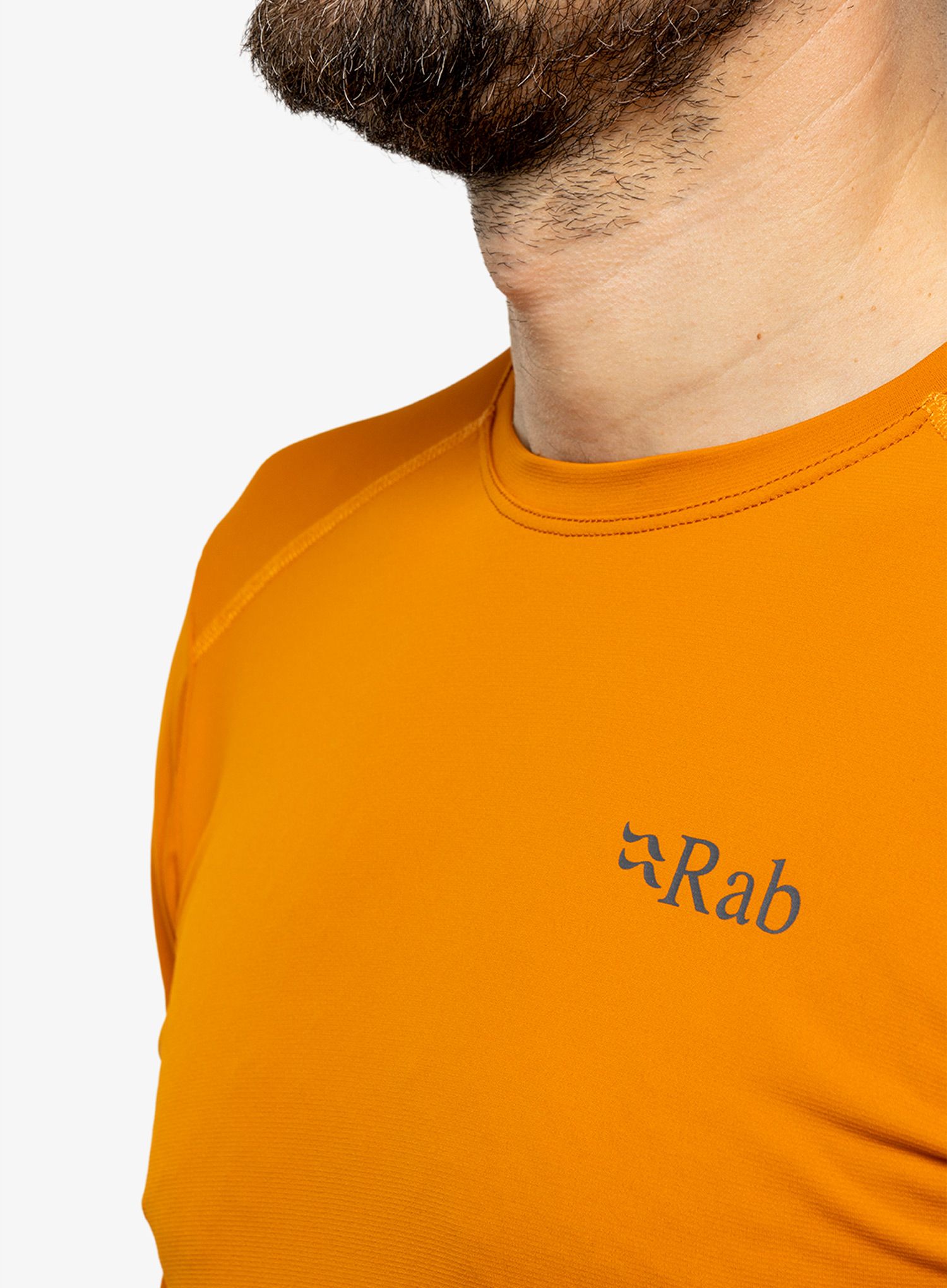 Funkční mikina Rab Force LS Tee - marmalade