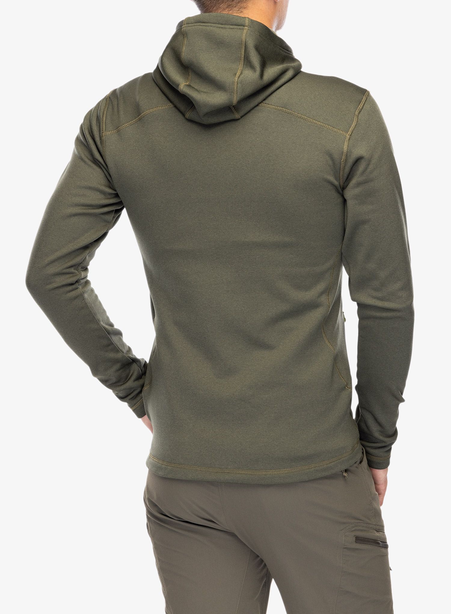 Fleecová bunda Rab Geon Hoody - army