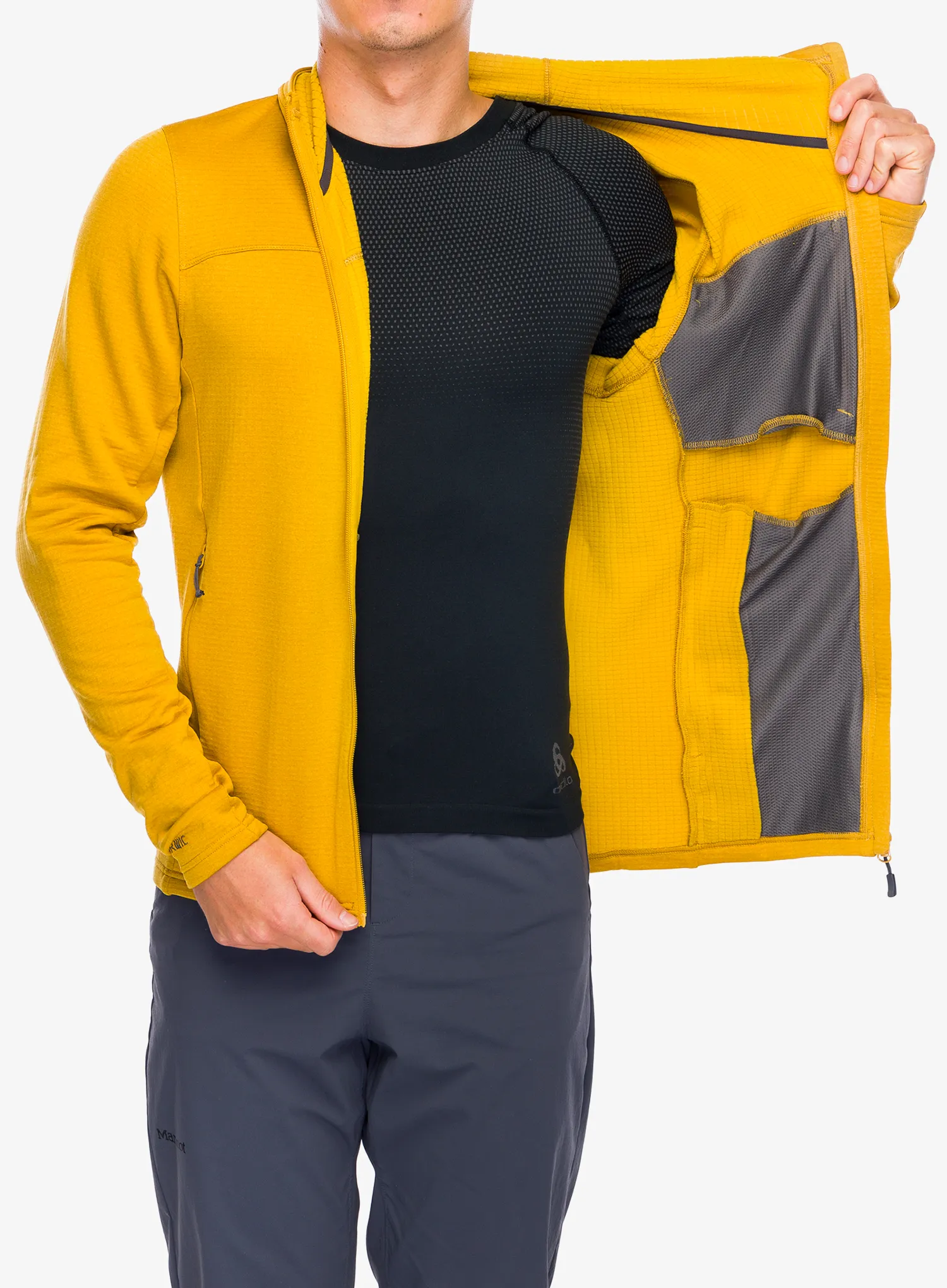 Mikina s kapucí Rab Graviton Hoody - sahara