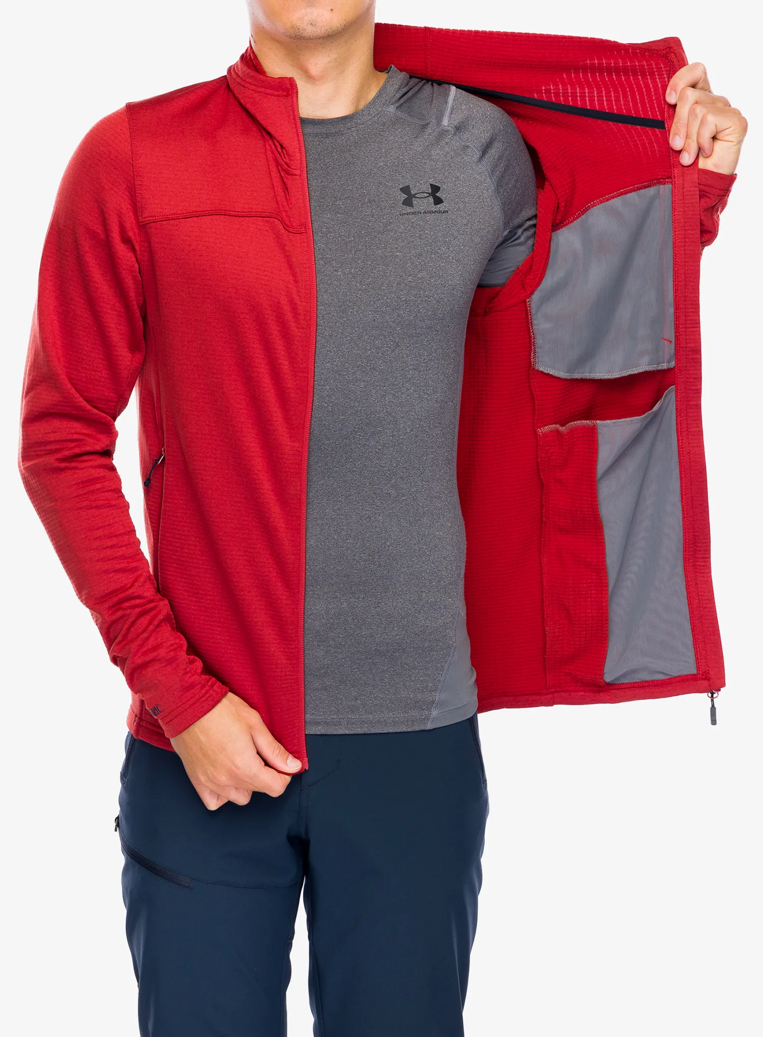 Mikina s kapucí Rab Graviton Hoody - tuscan red