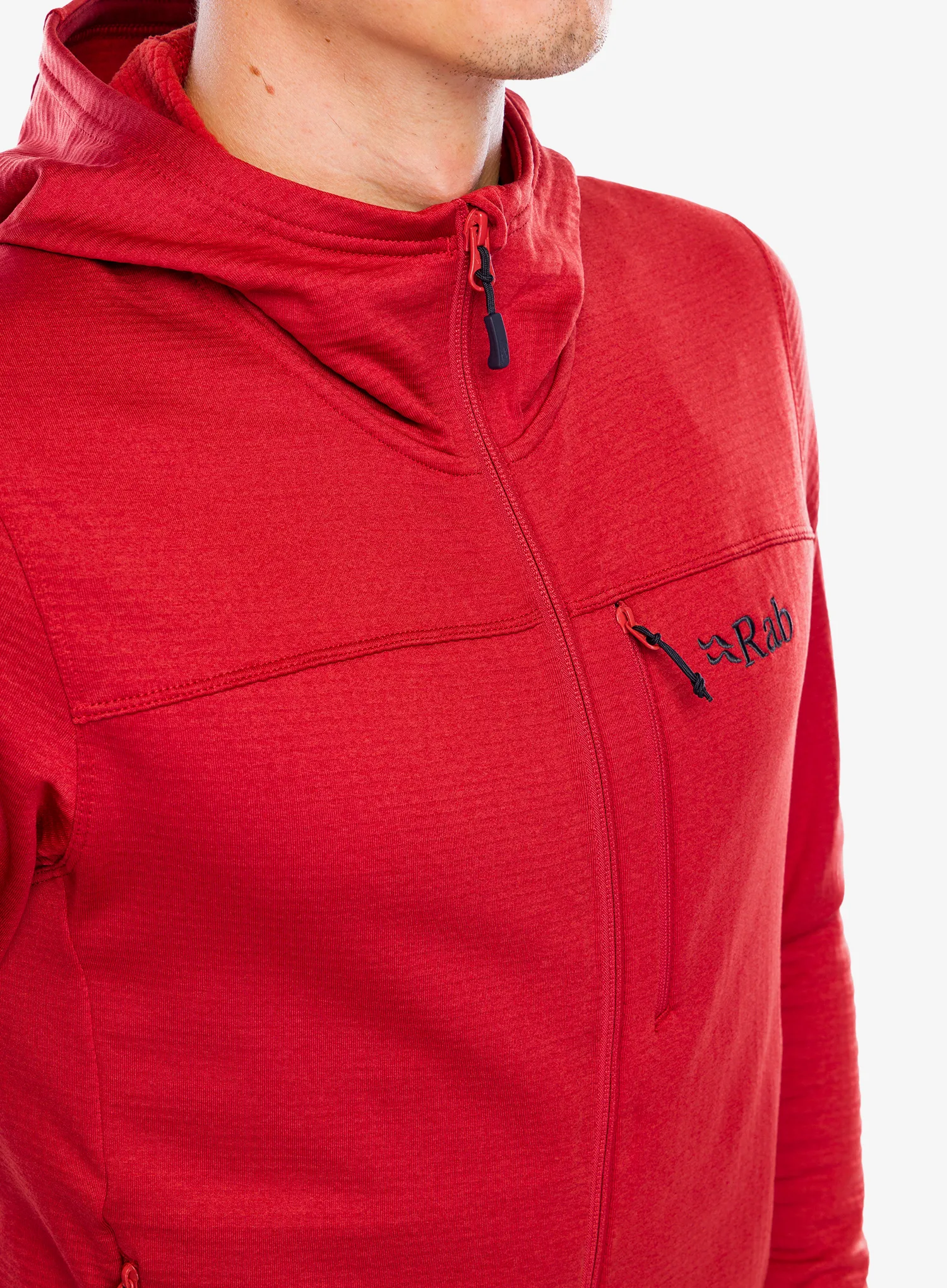 Mikina s kapucí Rab Graviton Hoody - tuscan red