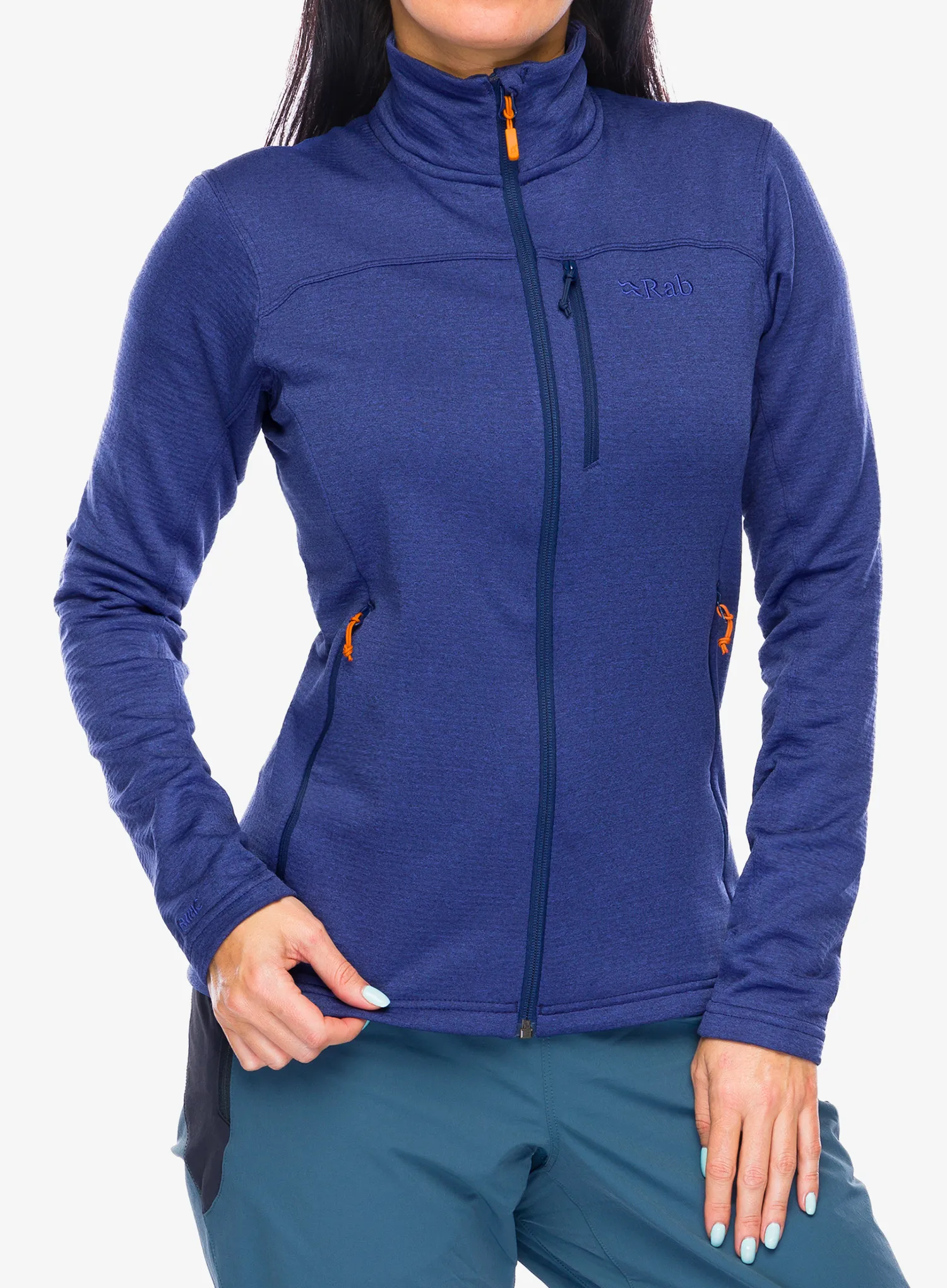 Dámská mikina na zip Rab Graviton Jacket - patriot blue