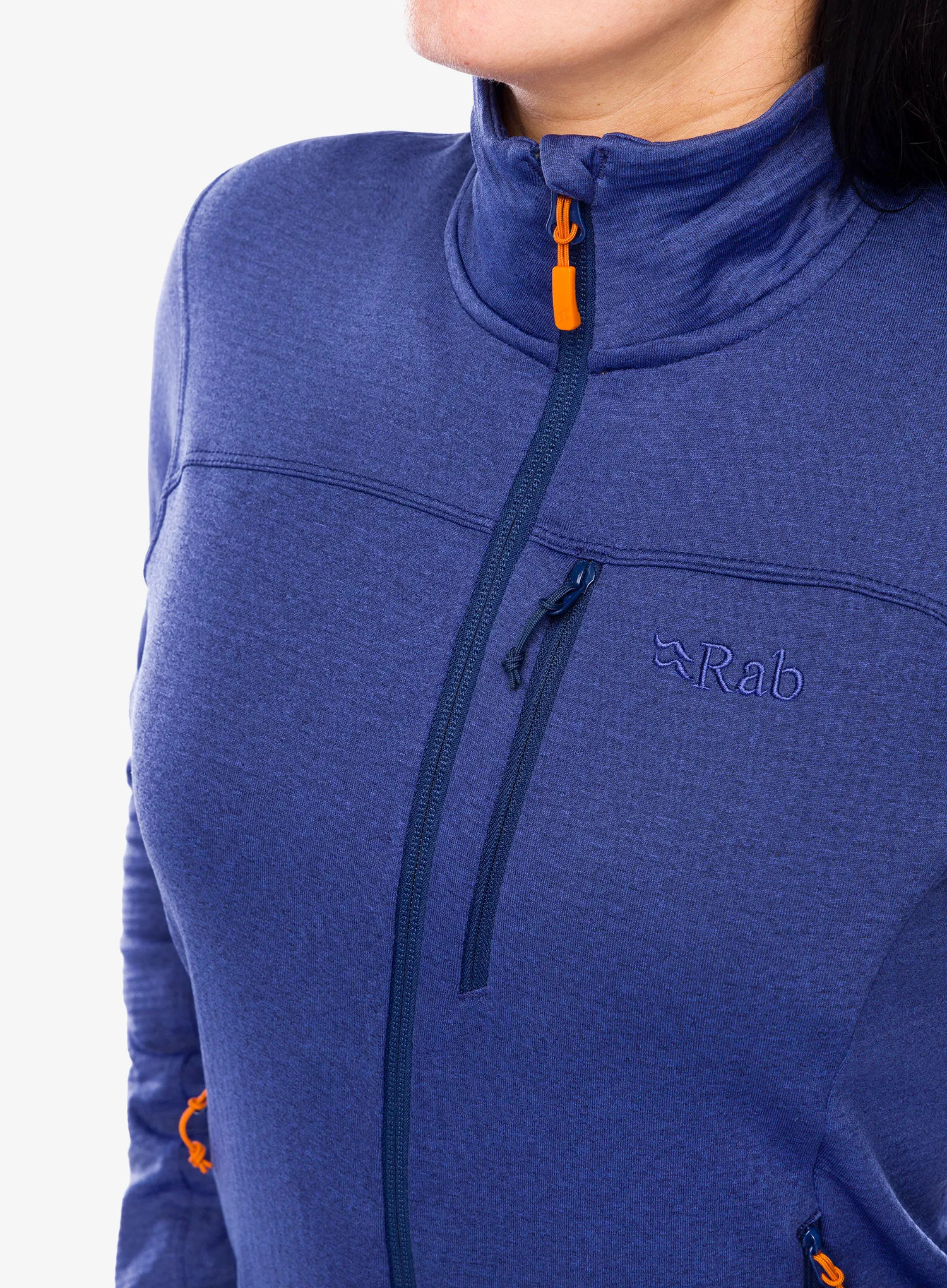 Dámská mikina na zip Rab Graviton Jacket - patriot blue