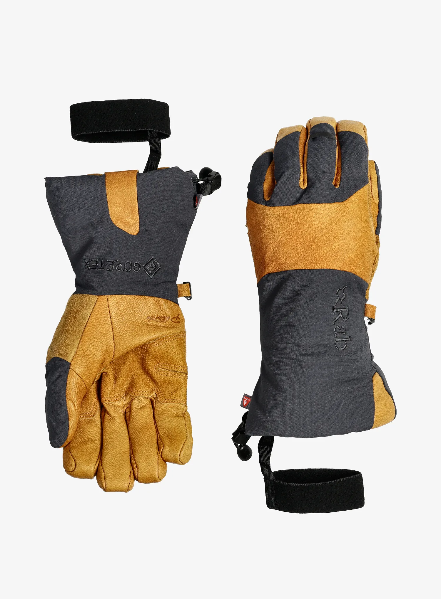 GORE TEX rukavice Rab Guide 2 GTX Gloves - steel