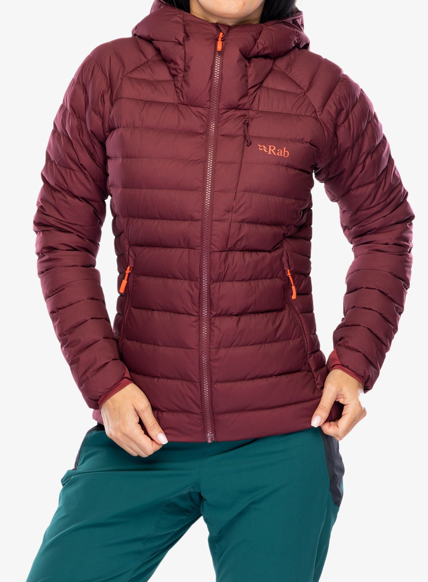 Dámská bunda Rab Infinity Microlight Jacket - deep heather