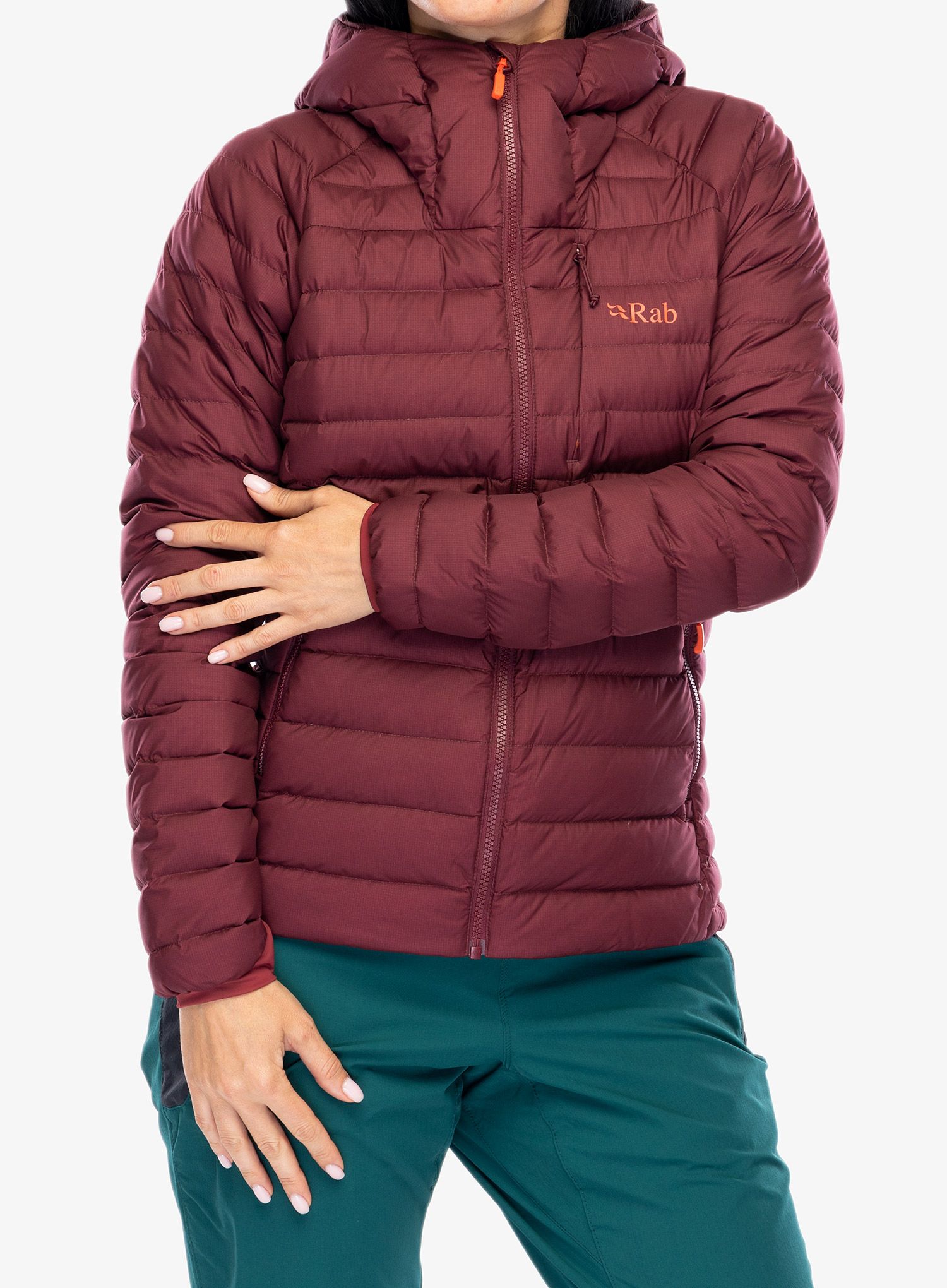 Dámská bunda Rab Infinity Microlight Jacket - deep heather